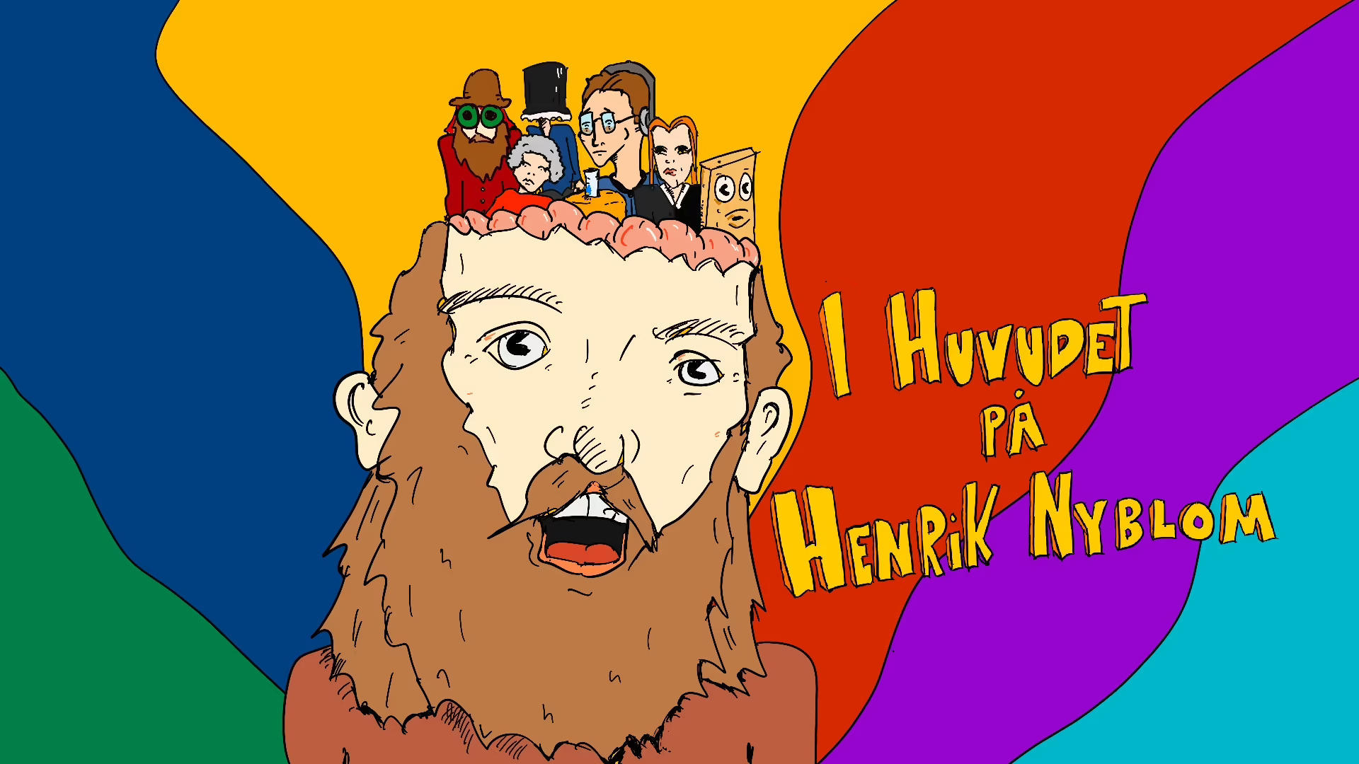 I huvudet på Henrik Nyblom Background