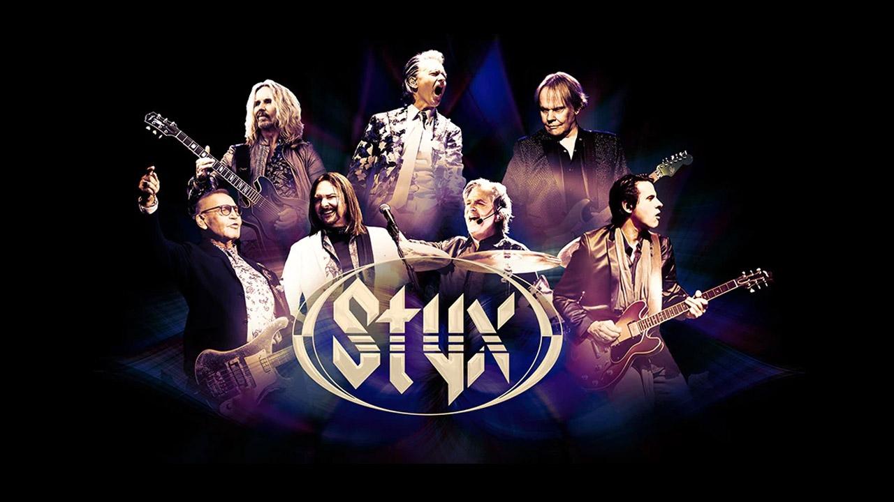 Styx - Return to Paradise Background