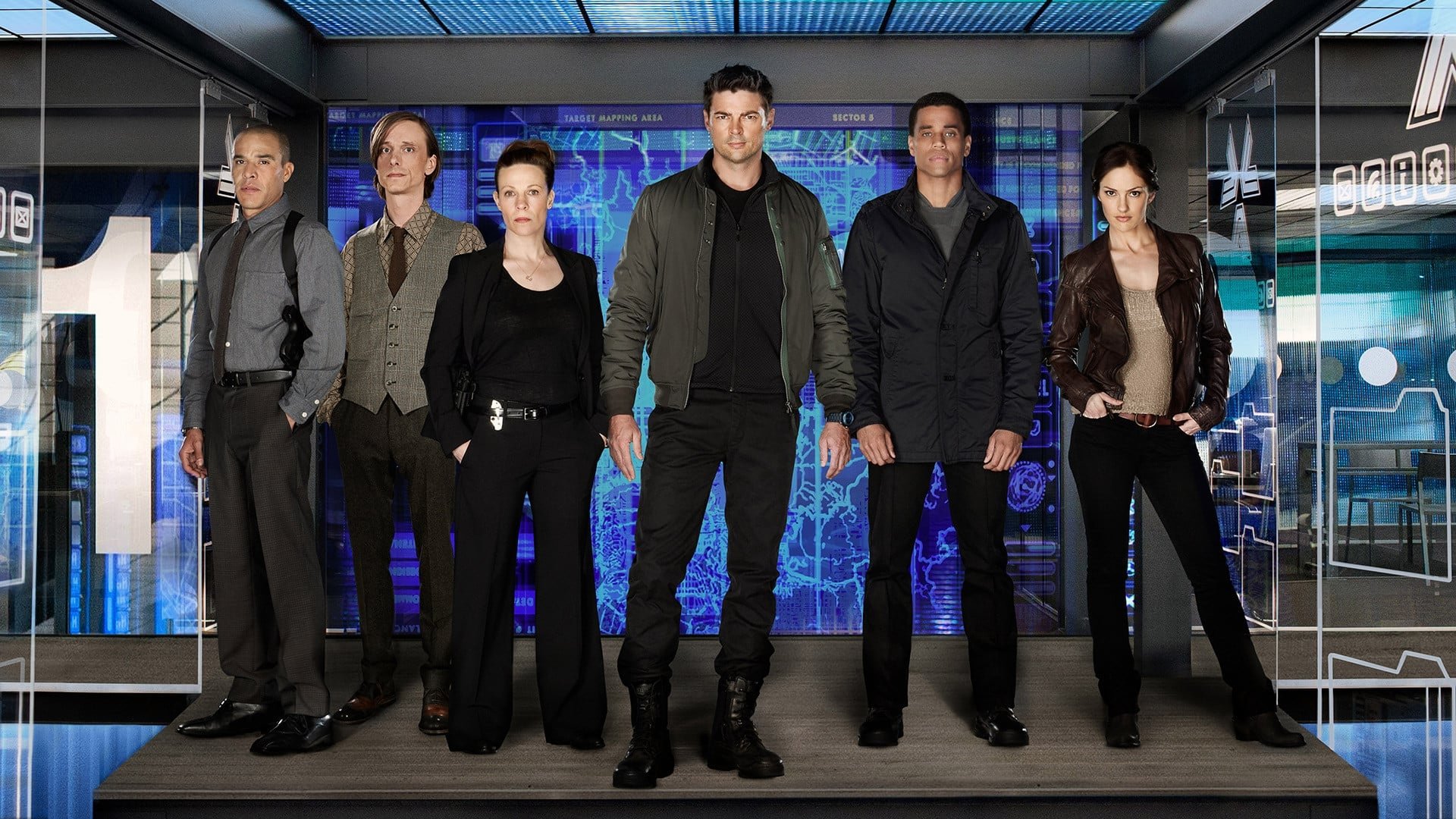 Almost Human Background