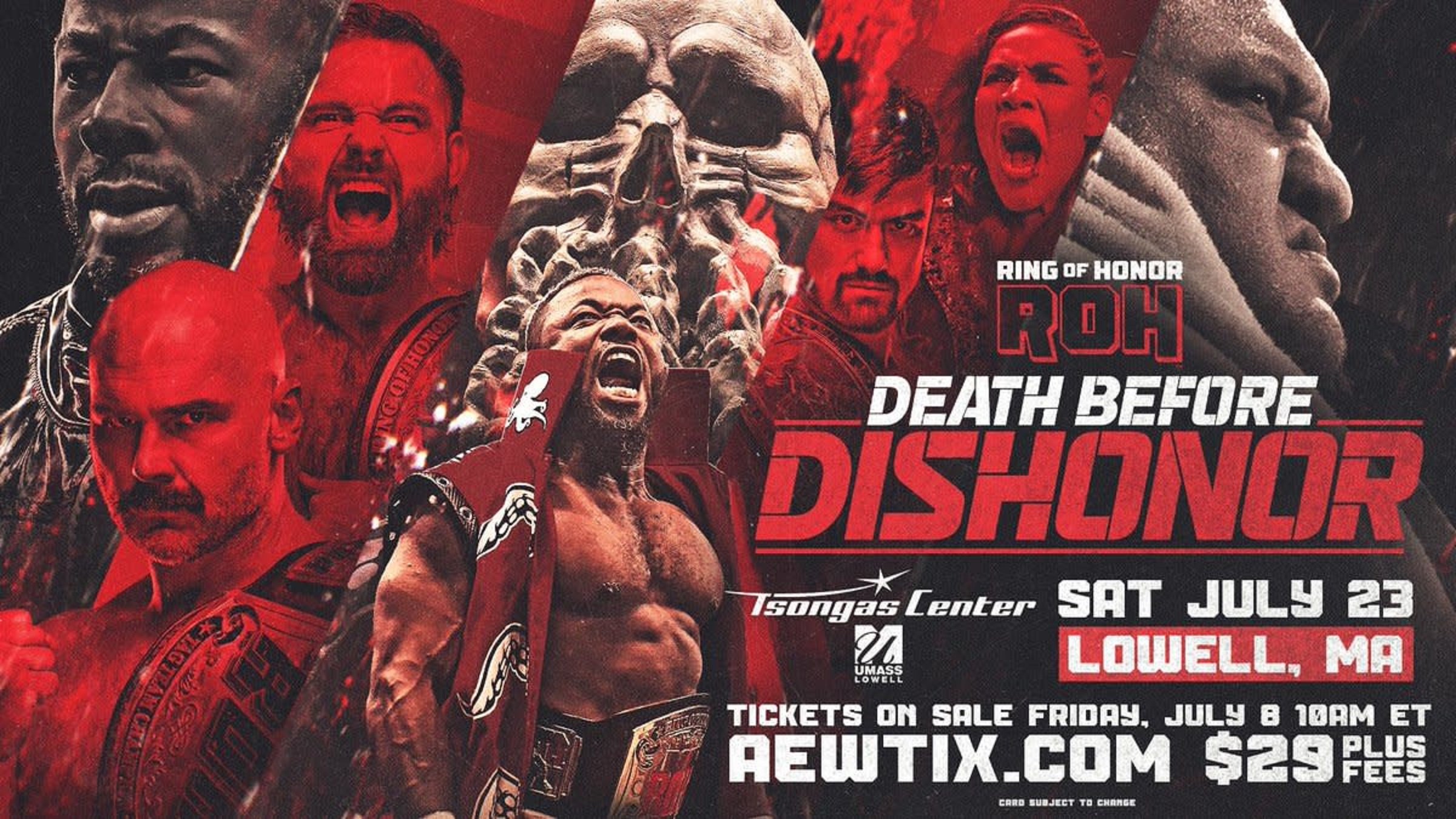 ROH: Death Before Dishonor 2022: Zero Hour Background