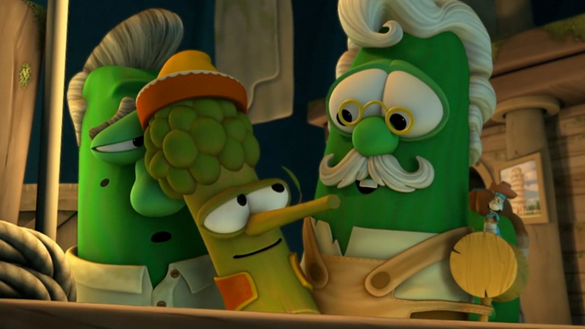 VeggieTales: Pistachio - The Little Boy that Woodn't Background