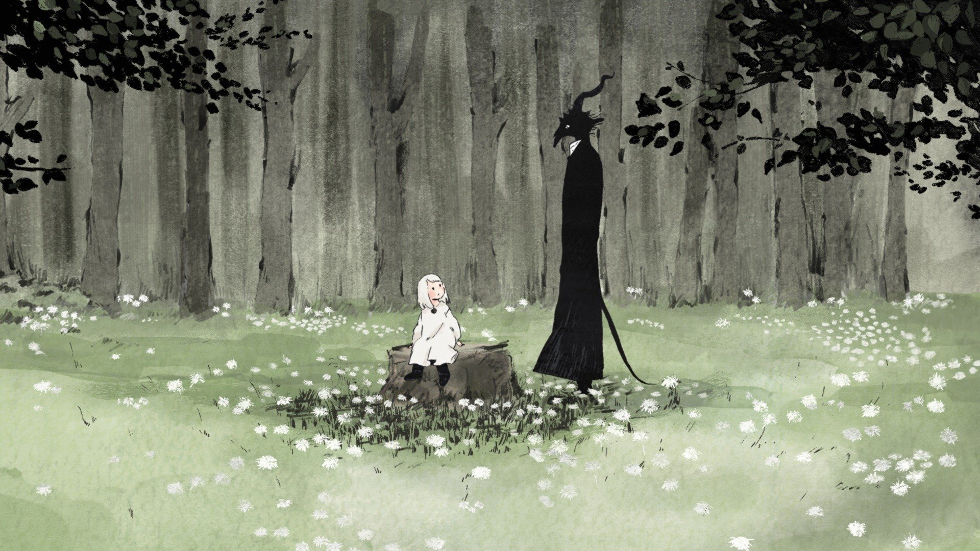 The Girl from the Other Side Background