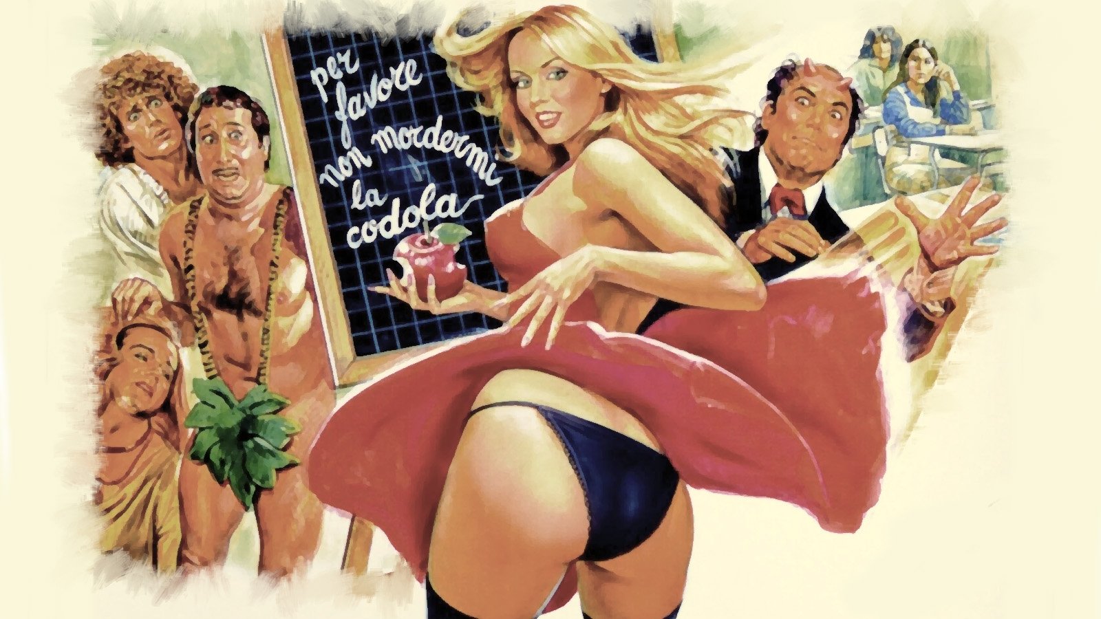 The Highschool Girl, the Devil, and the Holywater Background