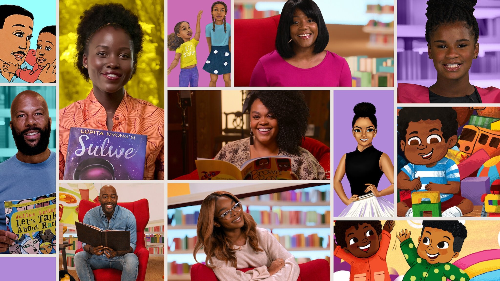 Bookmarks: Celebrating Black Voices Background
