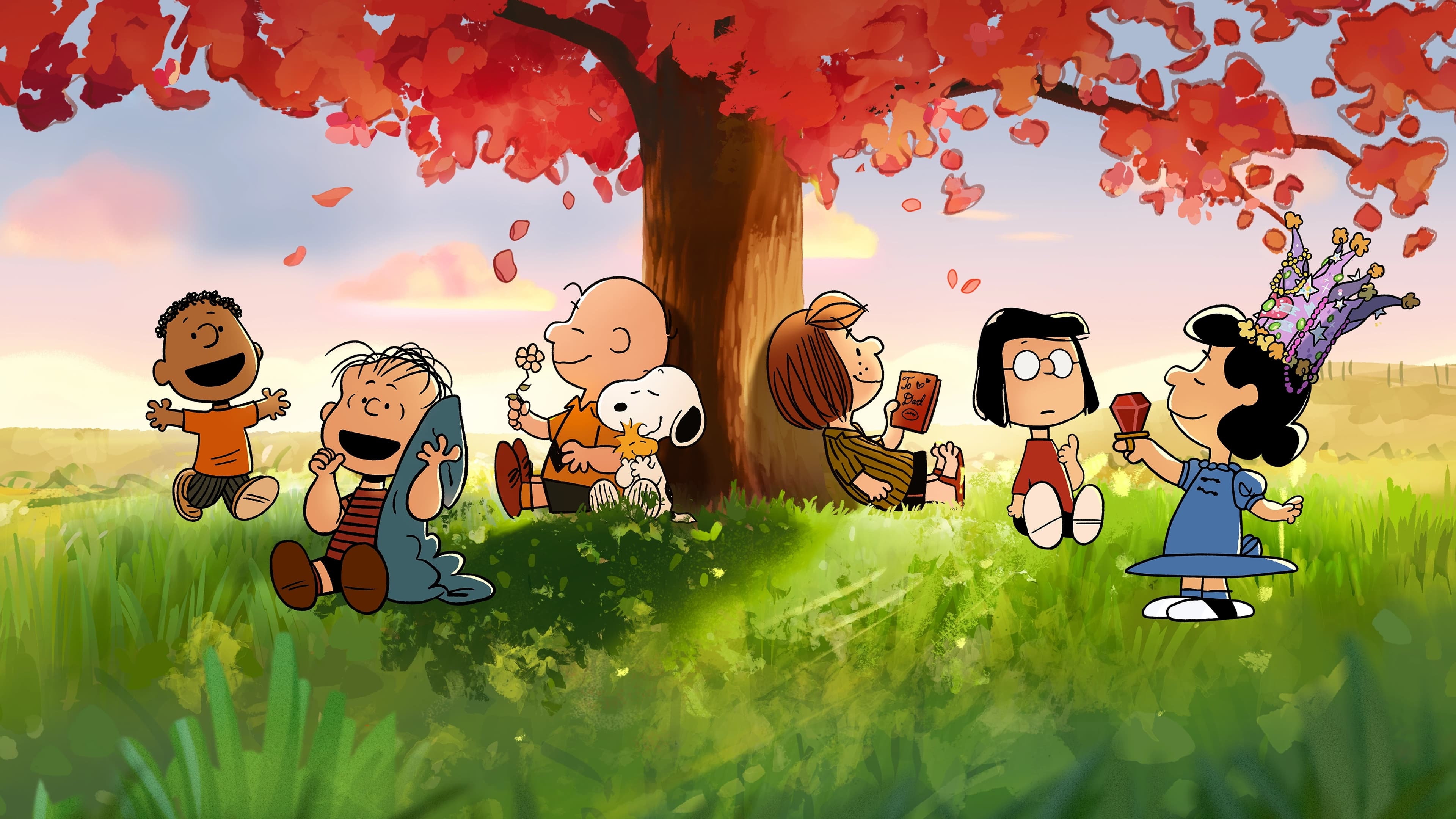Snoopy Presents: To Mom (and Dad), With Love Background