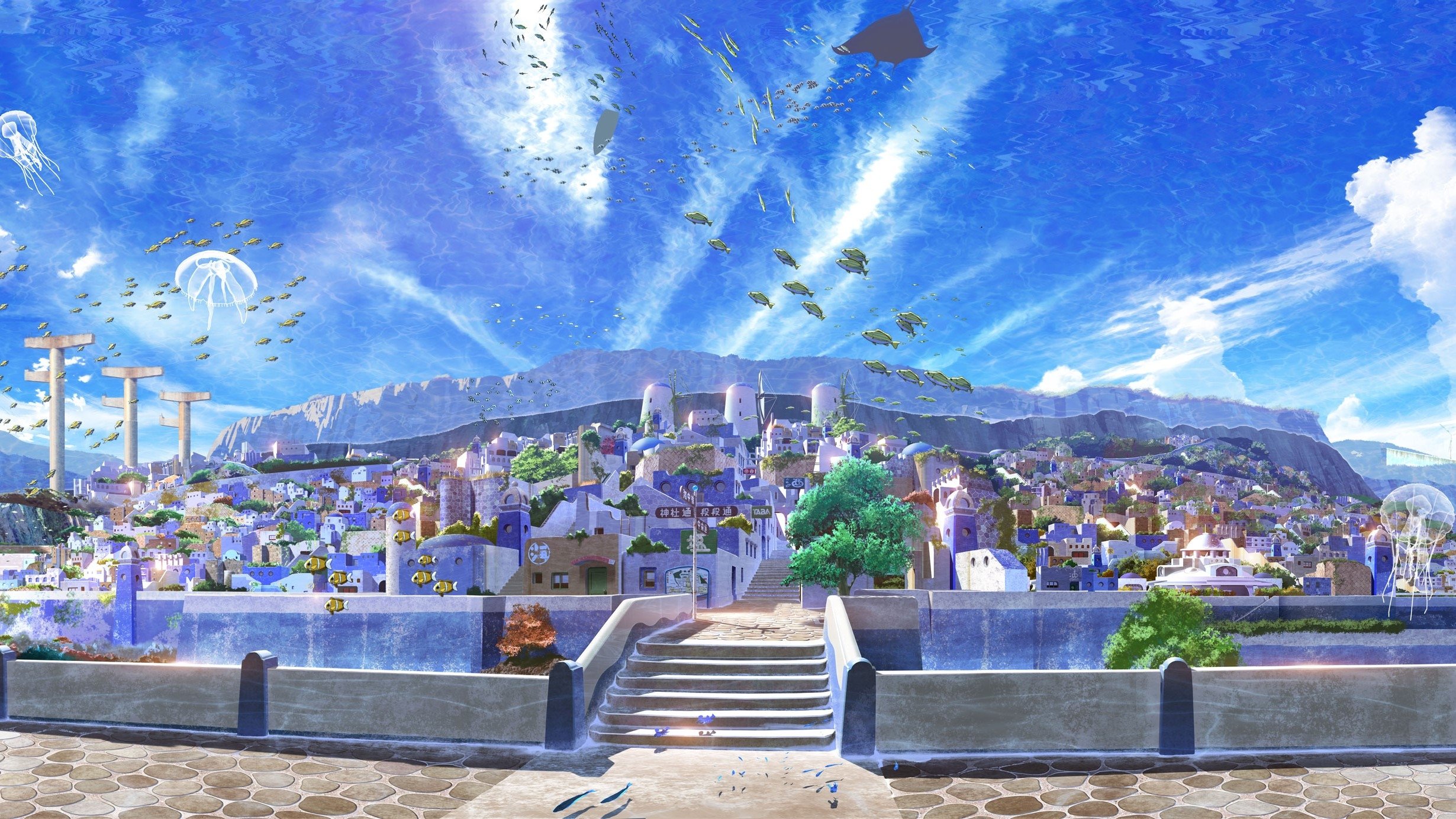 Nagi-Asu: A Lull in the Sea Background