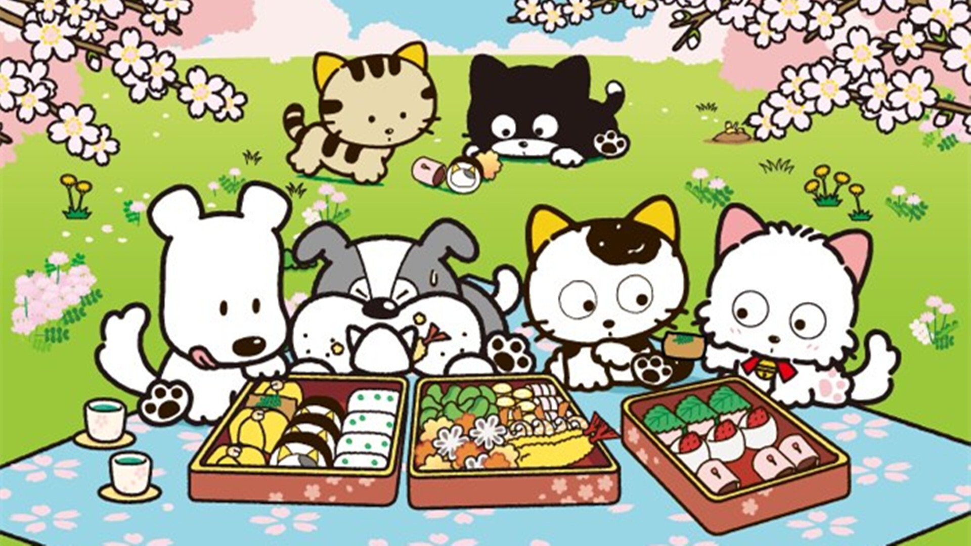Tama and Friends Background