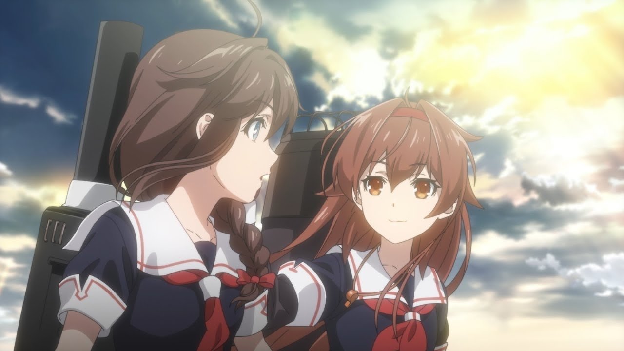 KanColle: See You Again on Another Quiet Blue Sea Background