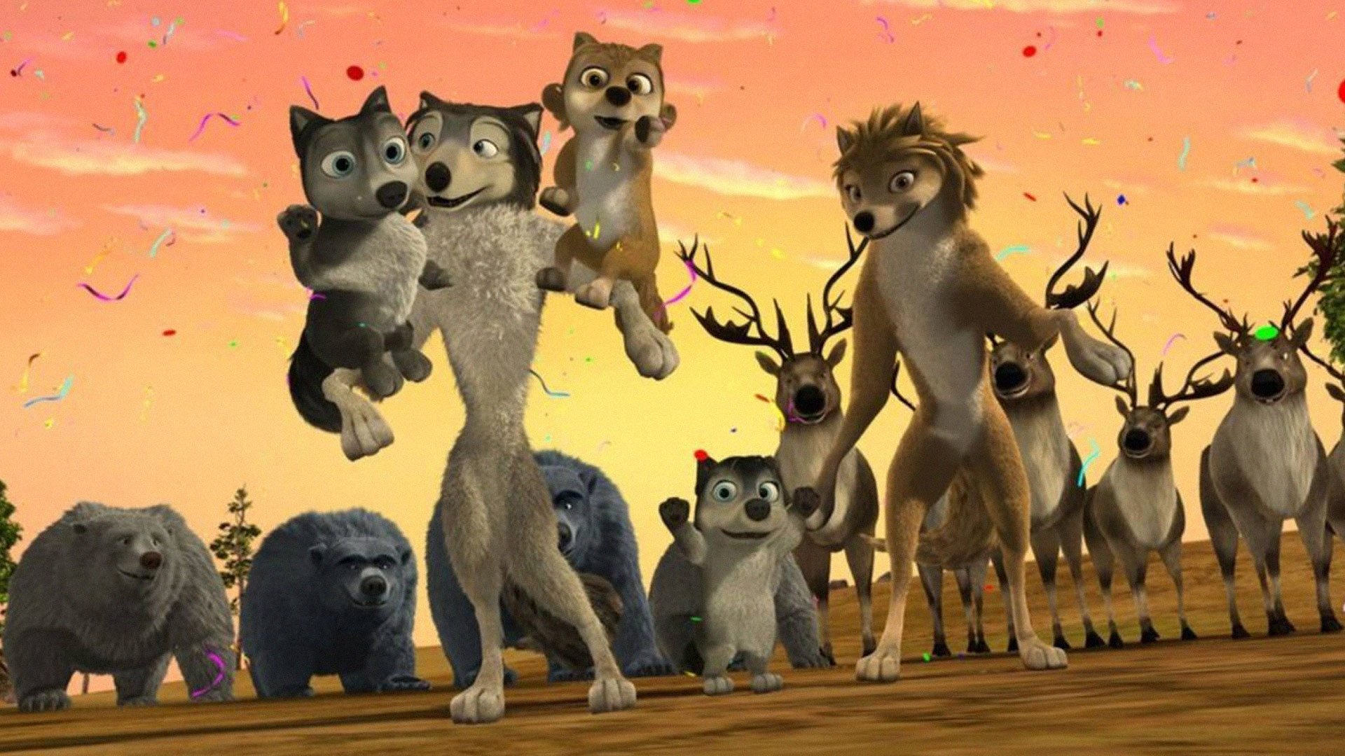 Alpha and Omega 2: A Howl-iday Adventure Background