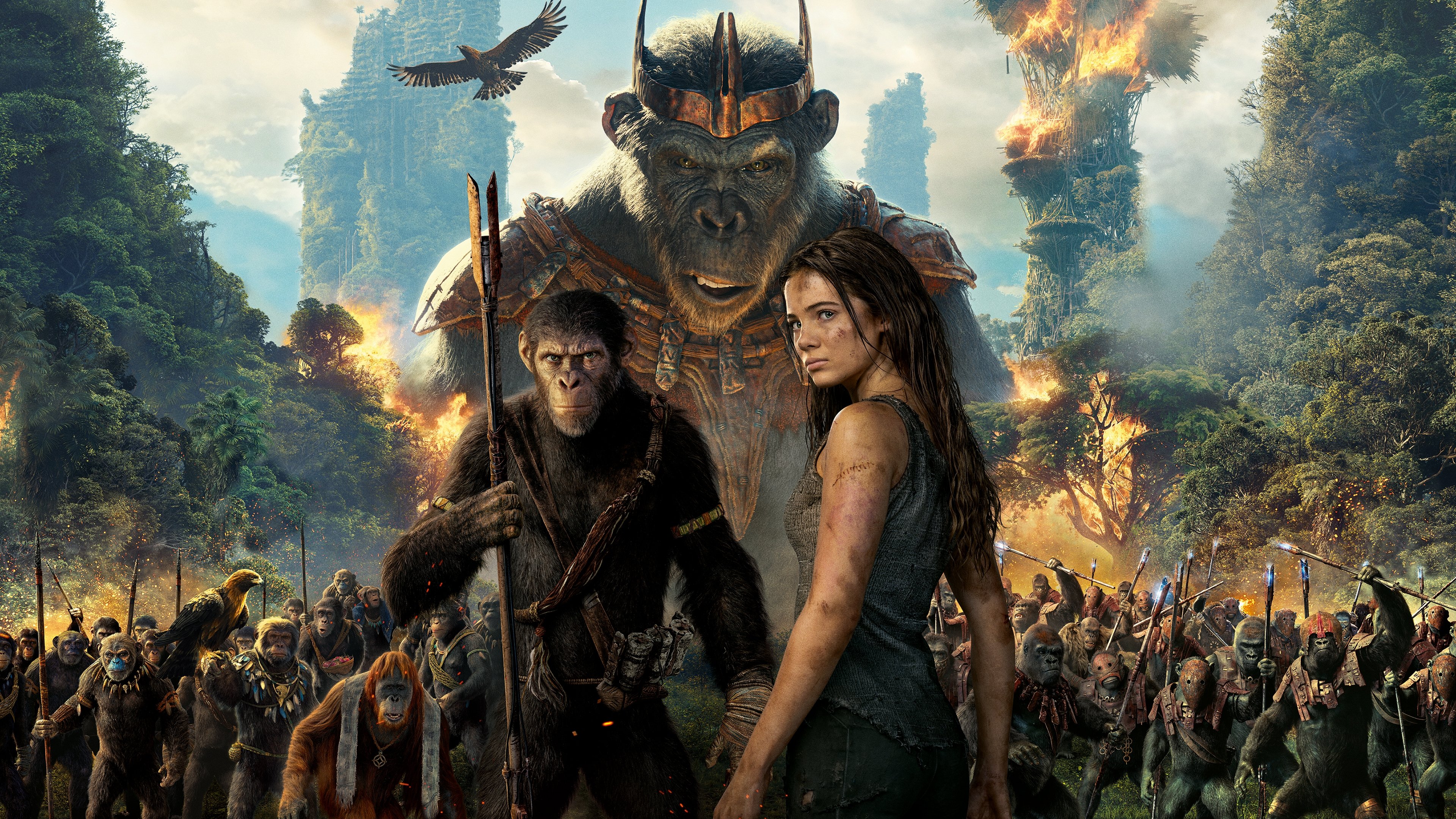 Kingdom of the Planet of the Apes Background
