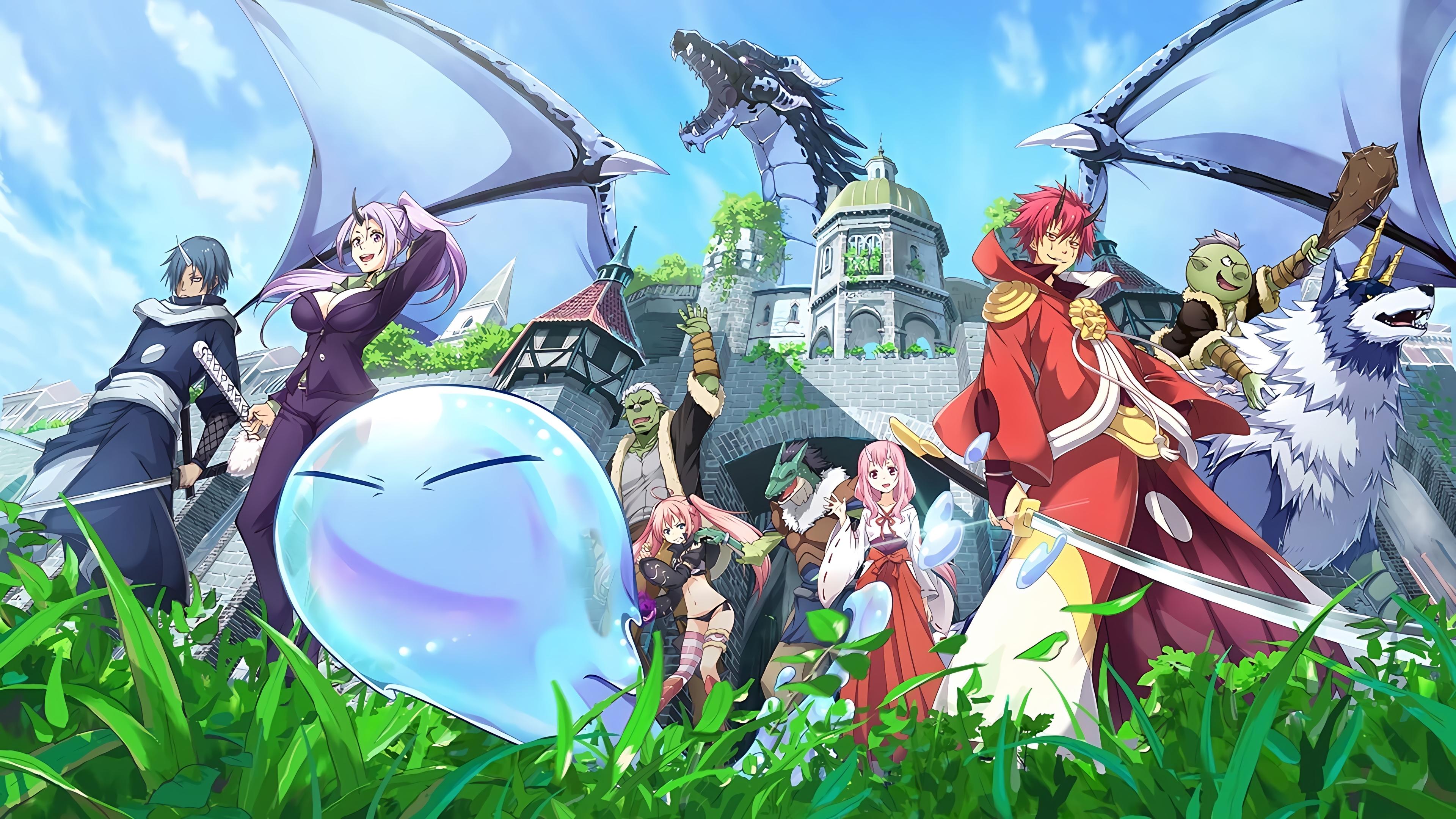 That Time I Got Reincarnated as a Slime the Movie: Scarlet Bond Background