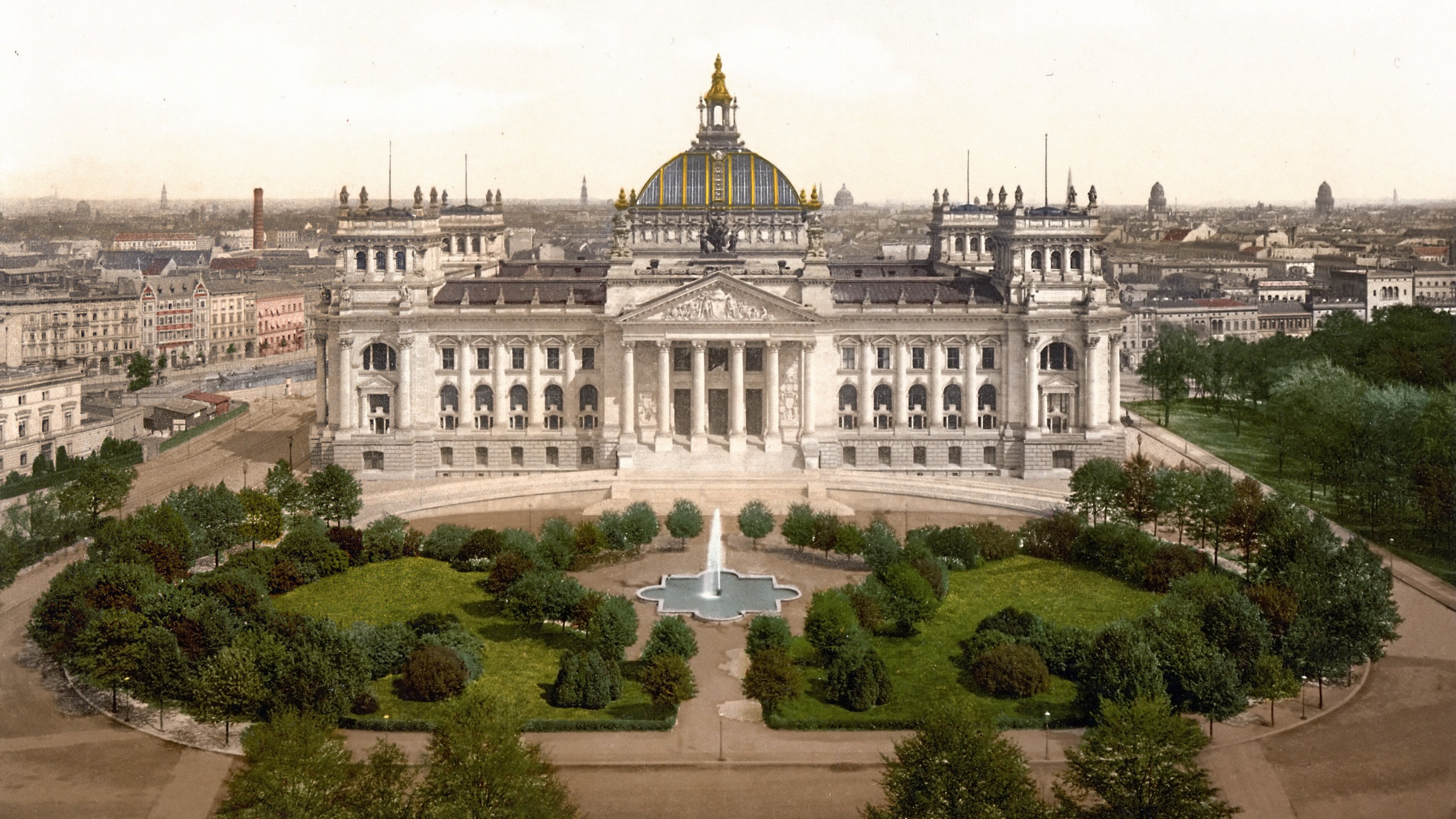 Der Reichstag Background