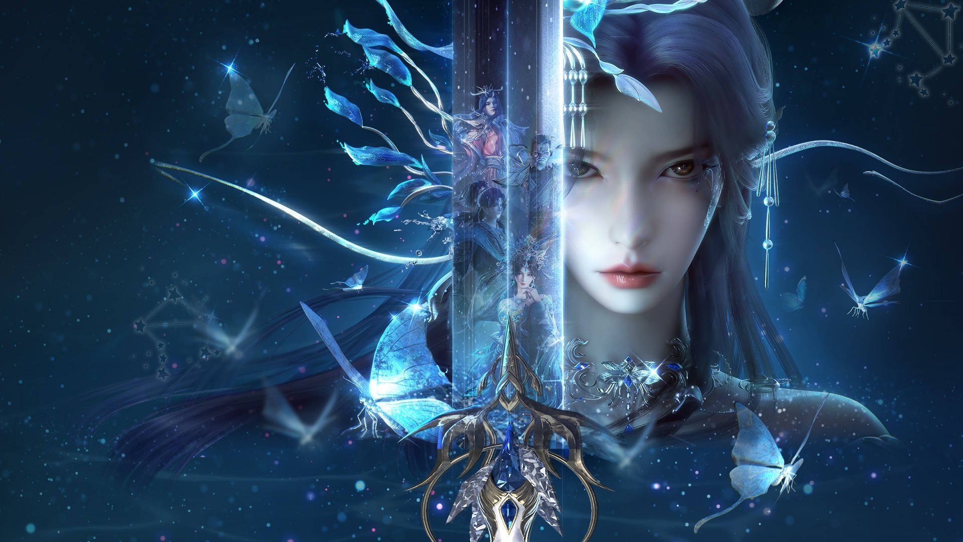 Eclipse of Illusion Background