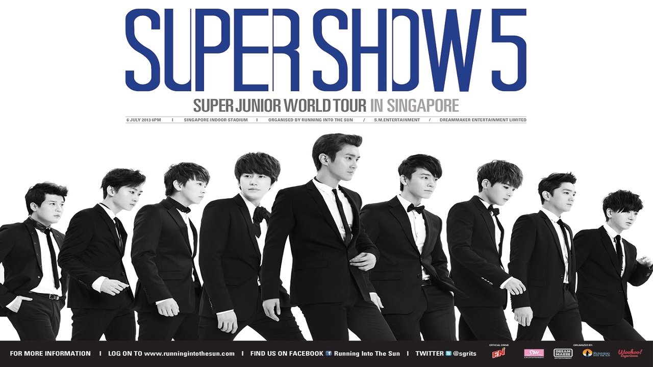 Super Junior World Tour - Super Show 5 Background