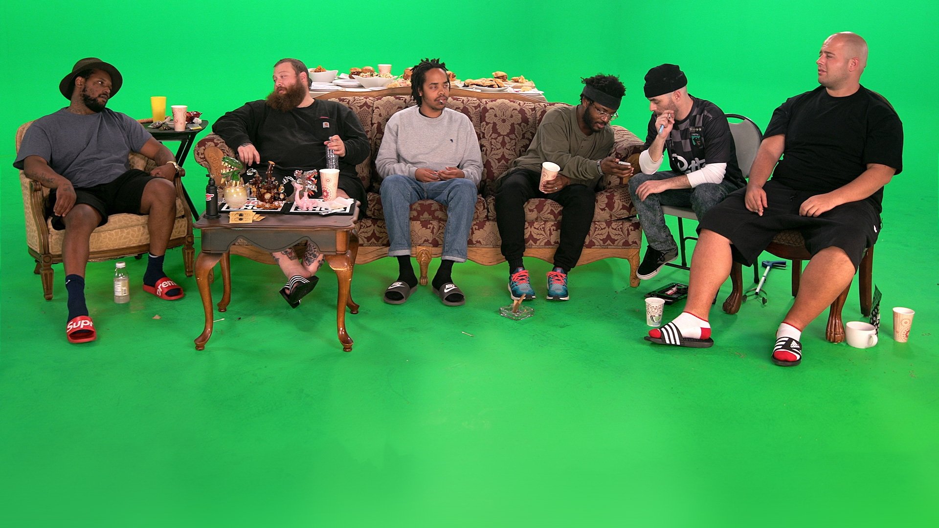 Action Bronson and Friends Watch Ancient Aliens Background