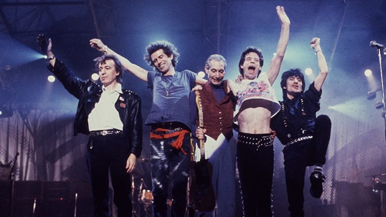 The Rolling Stones - Steel Wheels Live Background