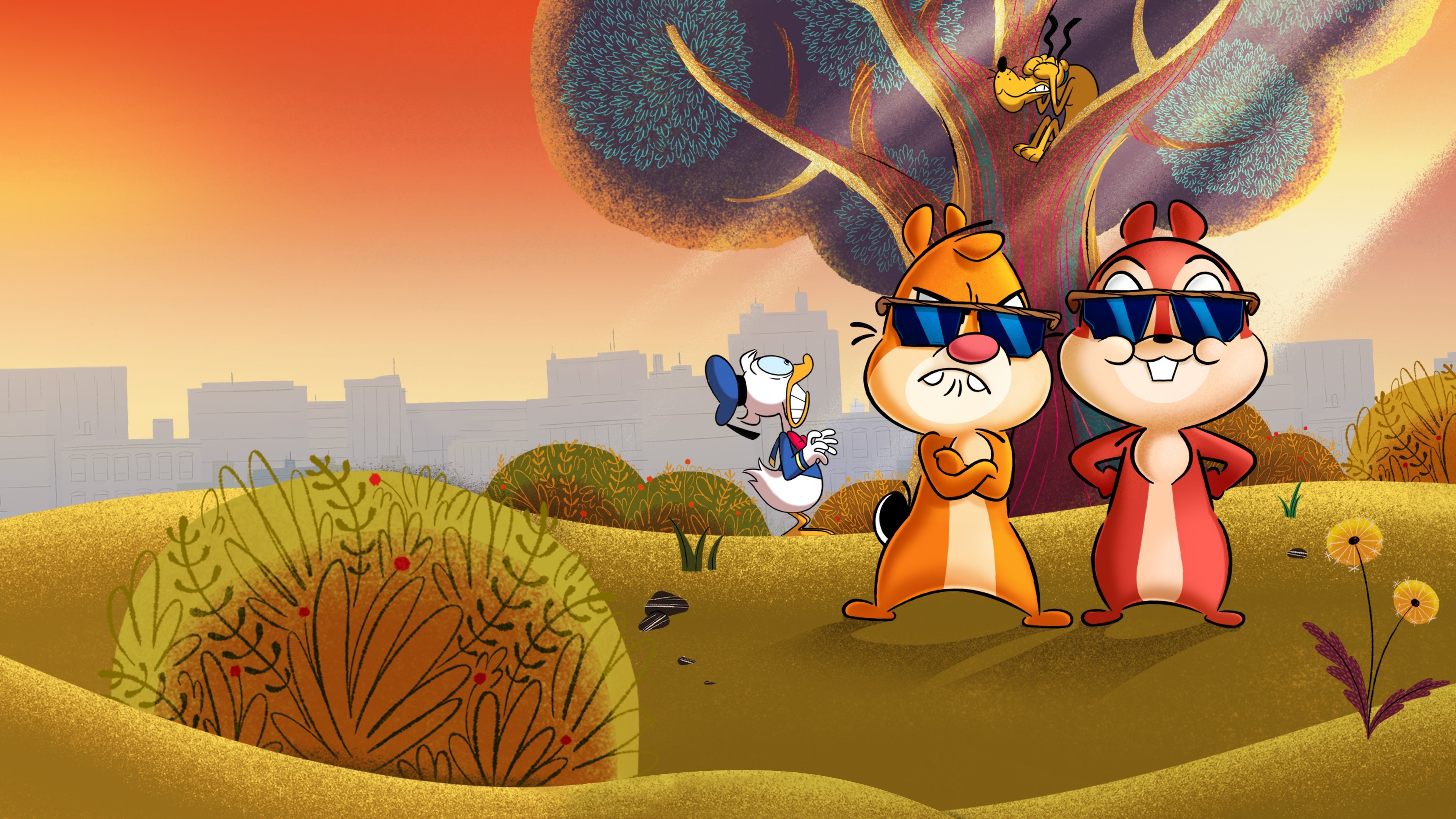 Chip 'n' Dale: Park Life Background