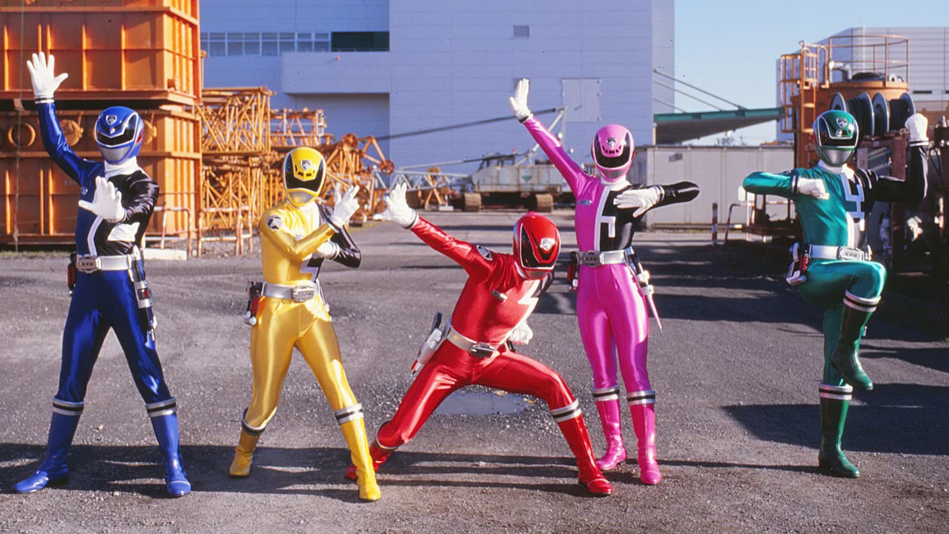 Tokusou Sentai Dekaranger Background