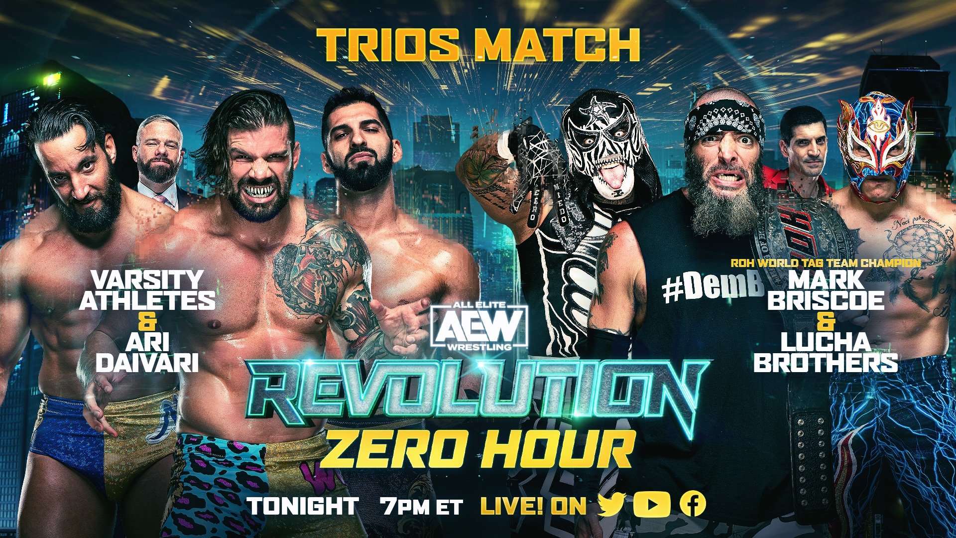 AEW Revolution: Zero Hour Background