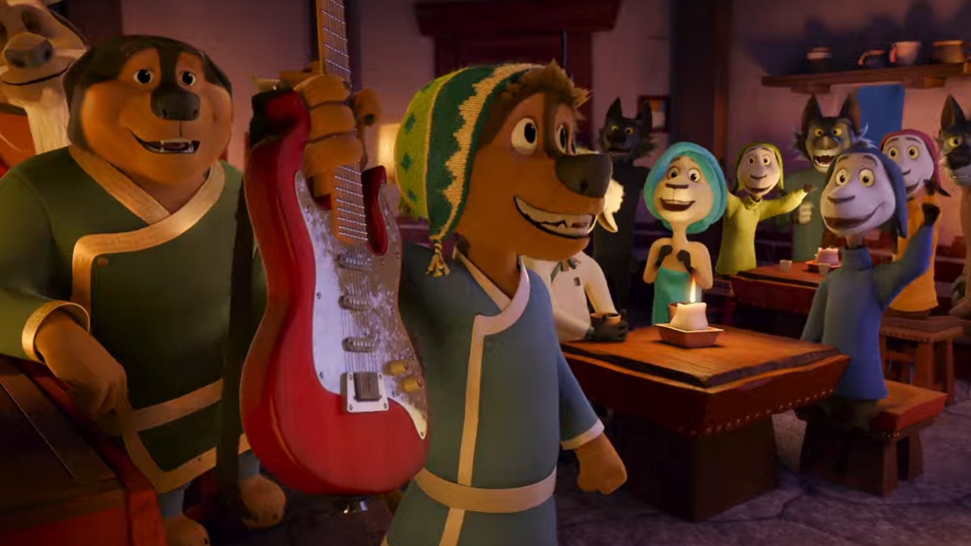 Rock Dog 3: Battle the Beat Background