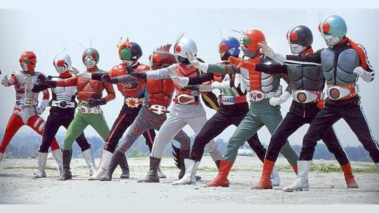A 10th Rider Appears! Kamen Rider - All Riders Assemble! Background
