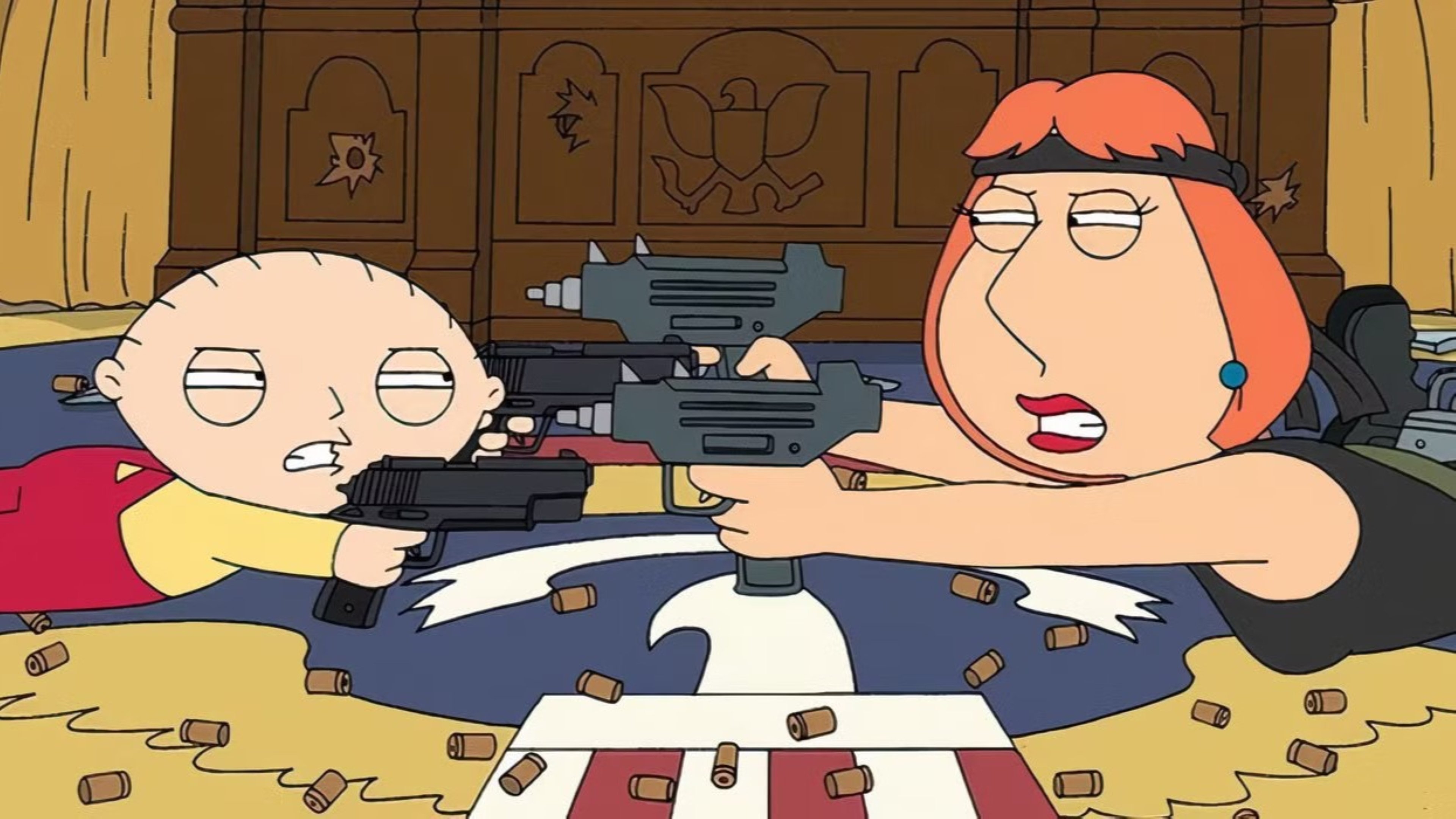 Family Guy Presents: Stewie Kills Lois and Lois Kills Stewie Background