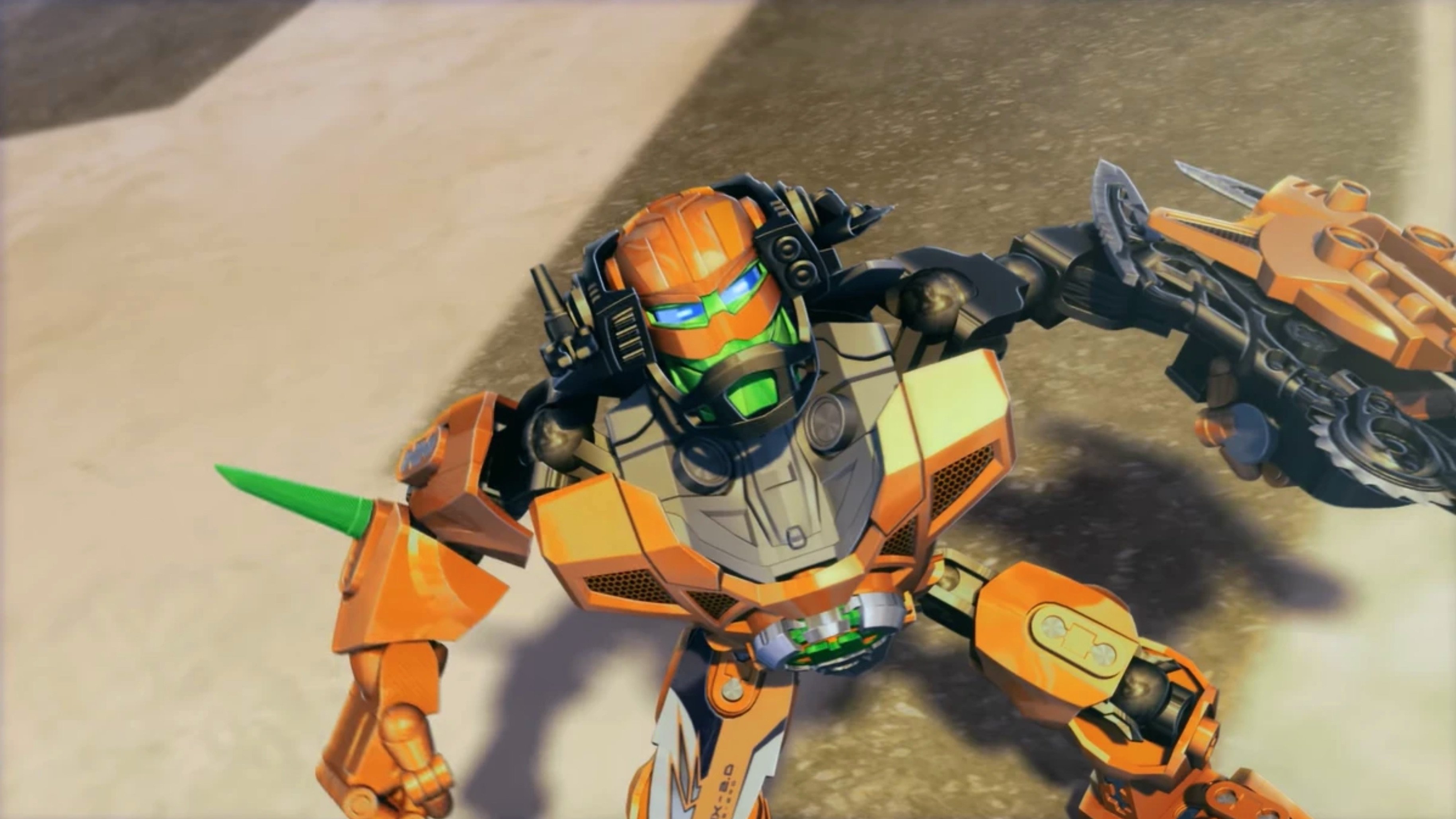 LEGO Hero Factory: Ordeal of Fire Background