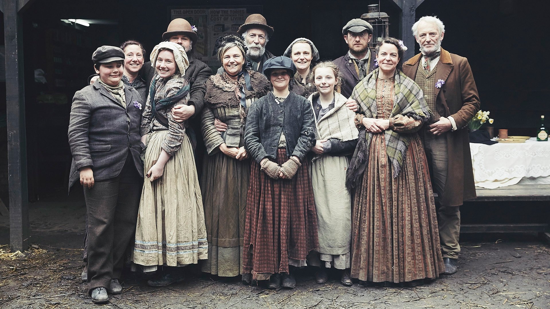 The Victorian Slum Background