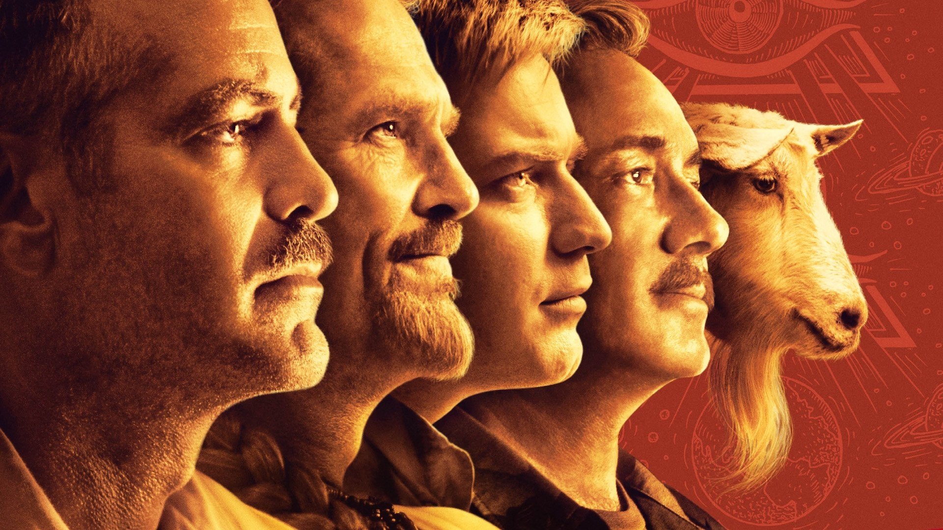 The Men Who Stare at Goats Background