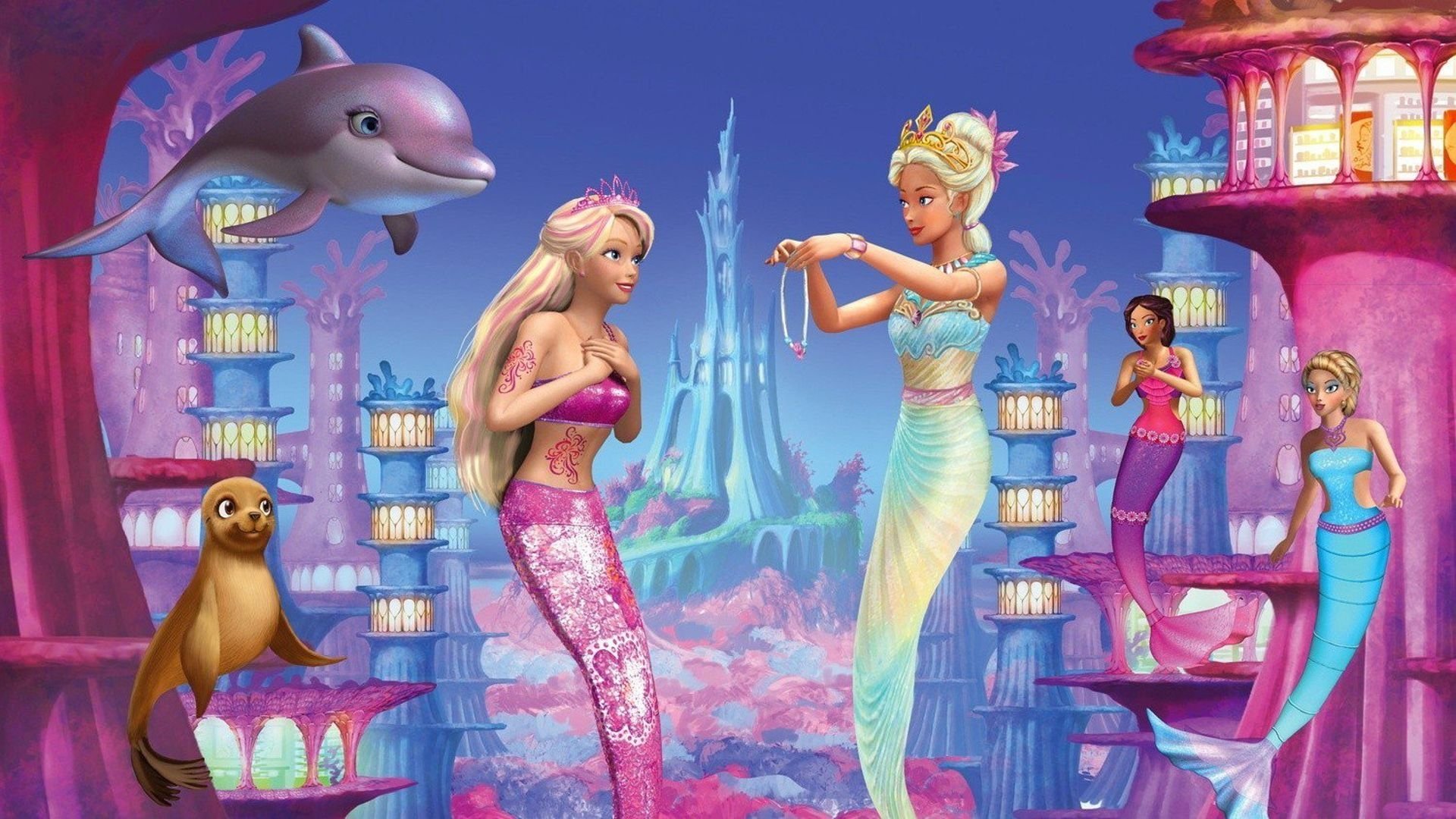 Barbie in A Mermaid Tale Background