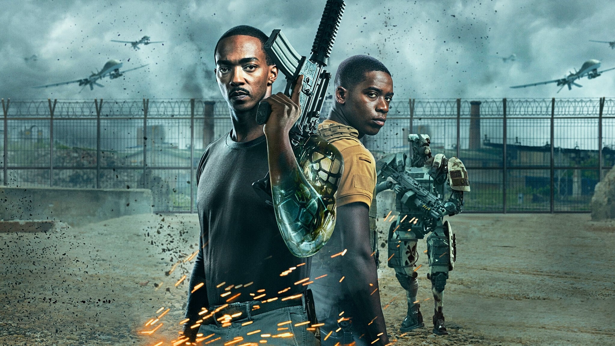 Outside the Wire Background
