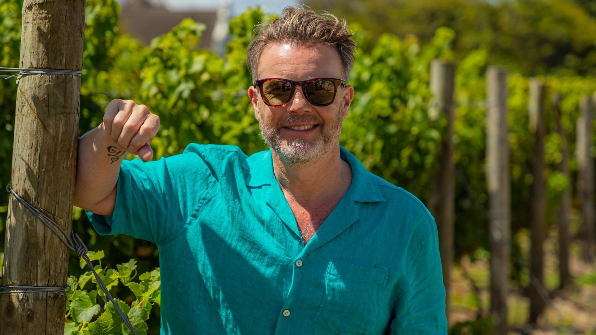 Gary Barlow's Wine Tour Background