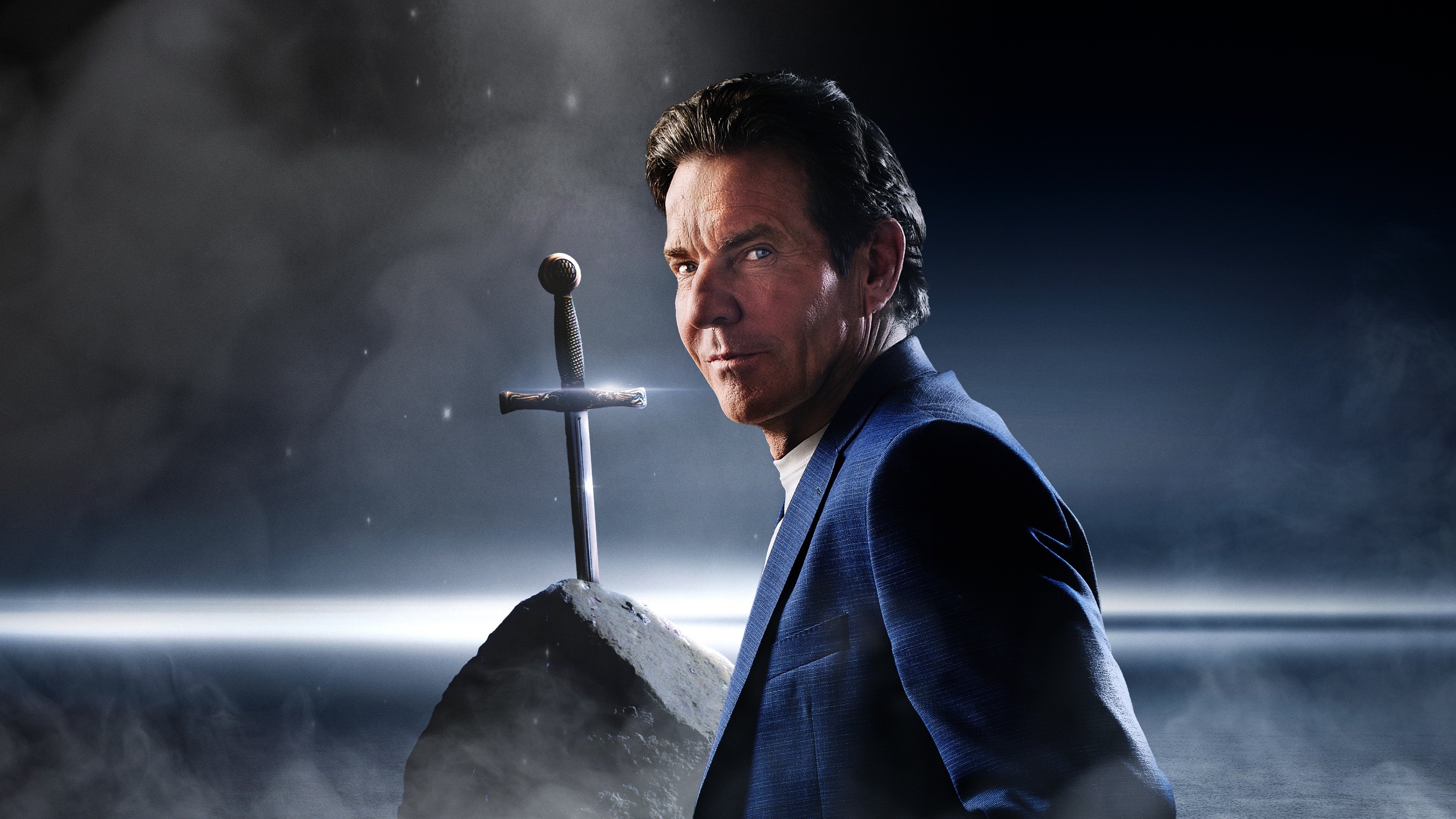 Holy Marvels with Dennis Quaid Background