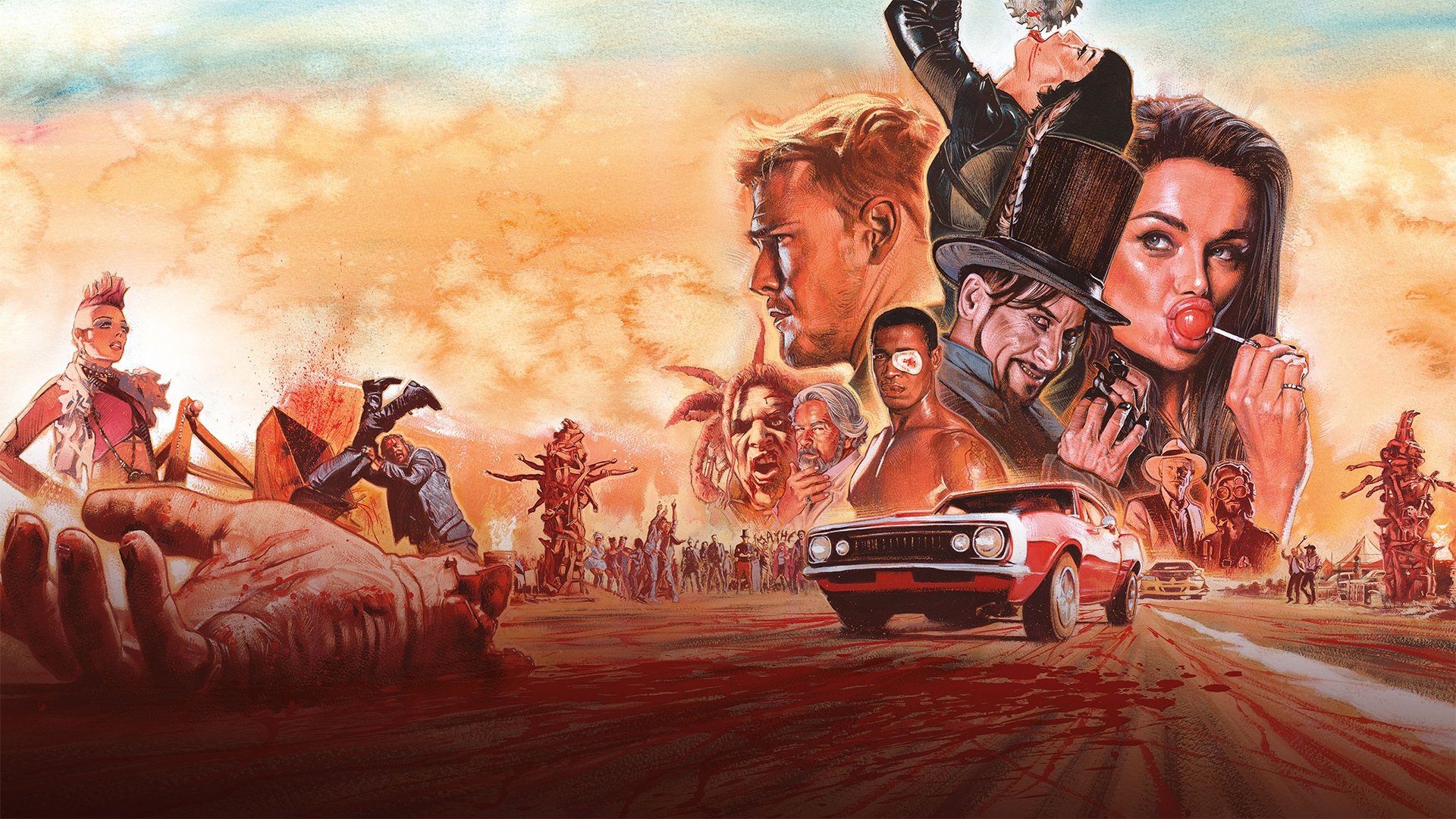 Blood Drive Background
