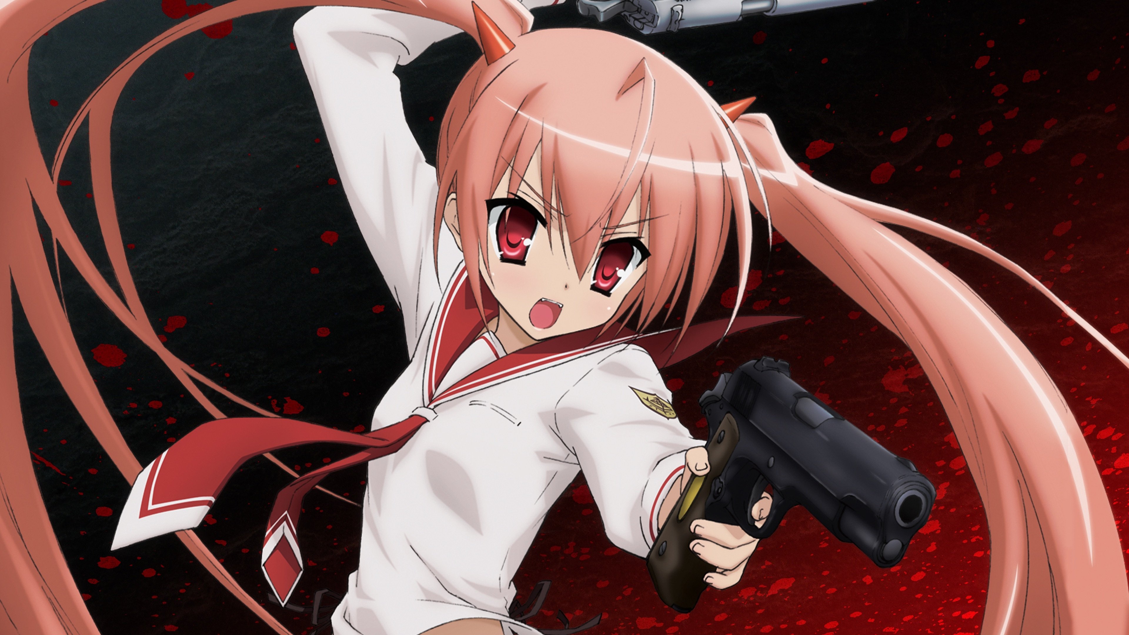 Aria the Scarlet Ammo Background