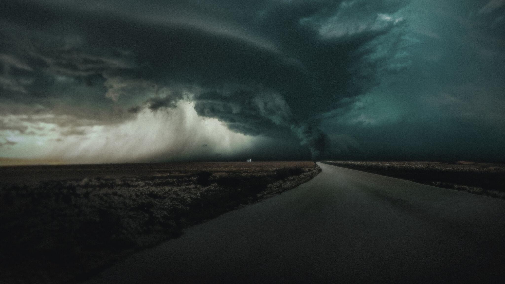 The Twister: Caught in the Storm Background