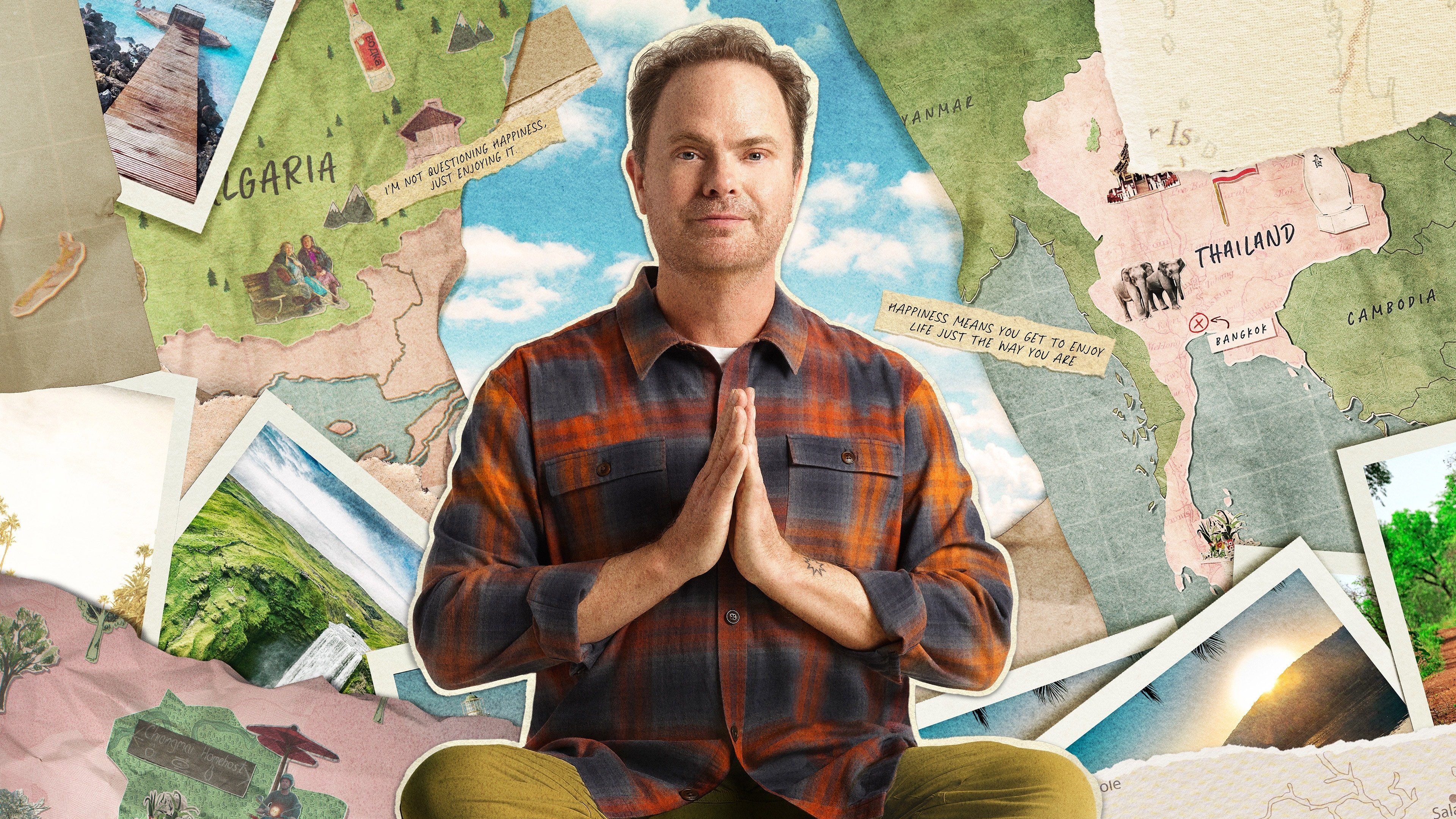 Rainn Wilson and the Geography of Bliss Background