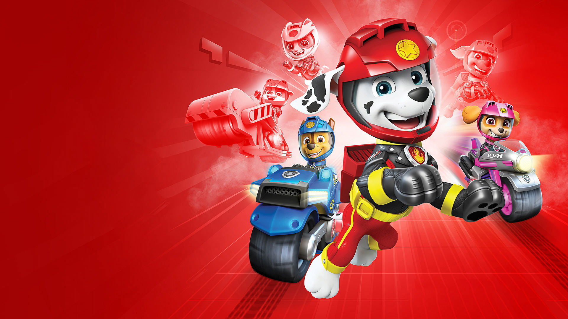 PAW Patrol: Moto Pups Background