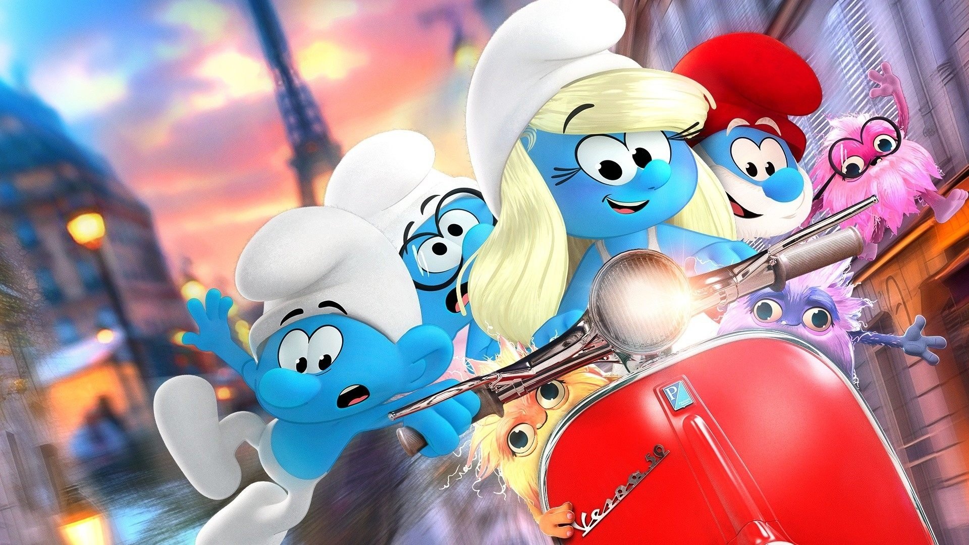 Smurfs Background (Backdrop)