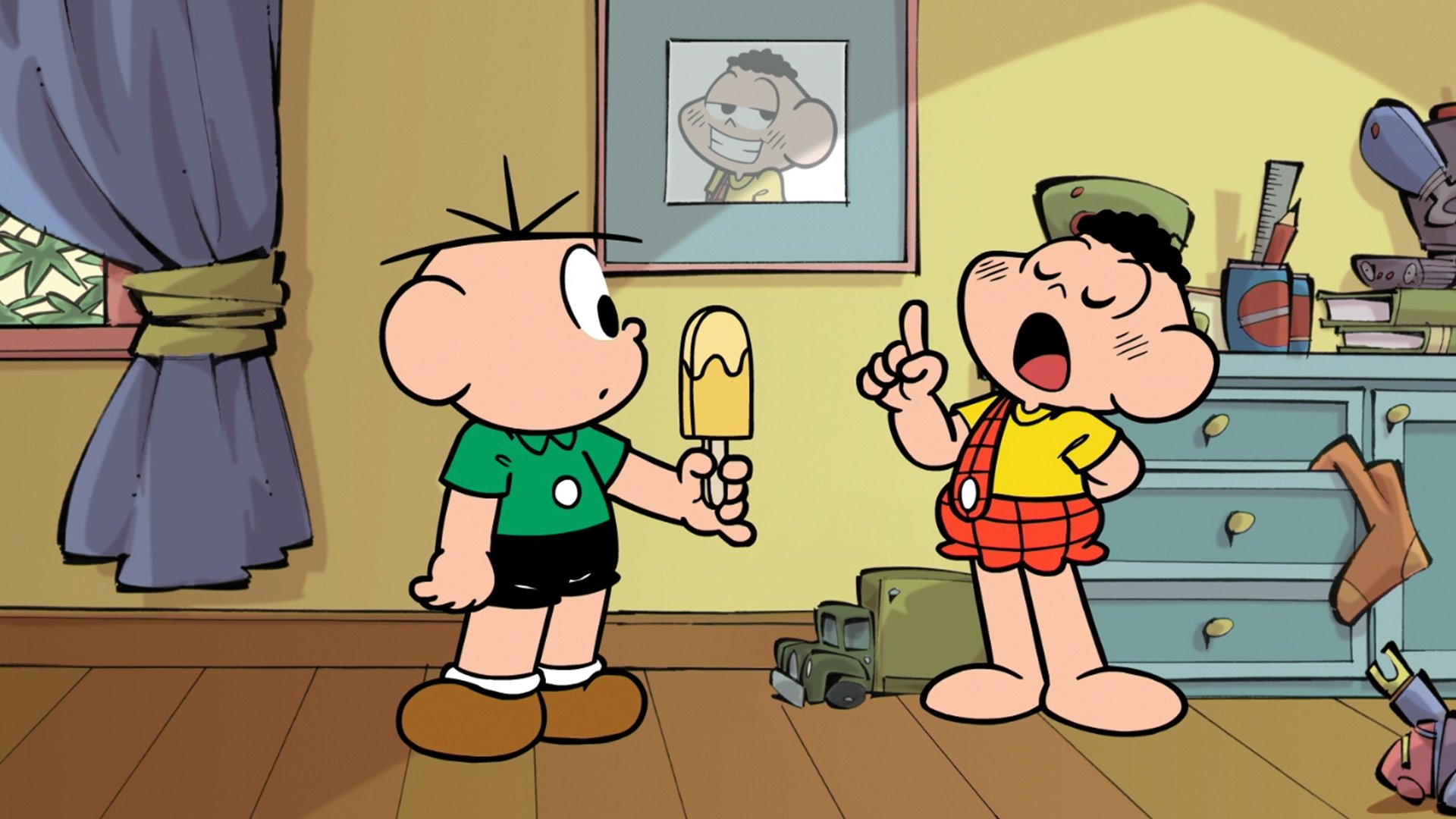 Turma da Mônica Apresenta: Cascão Background
