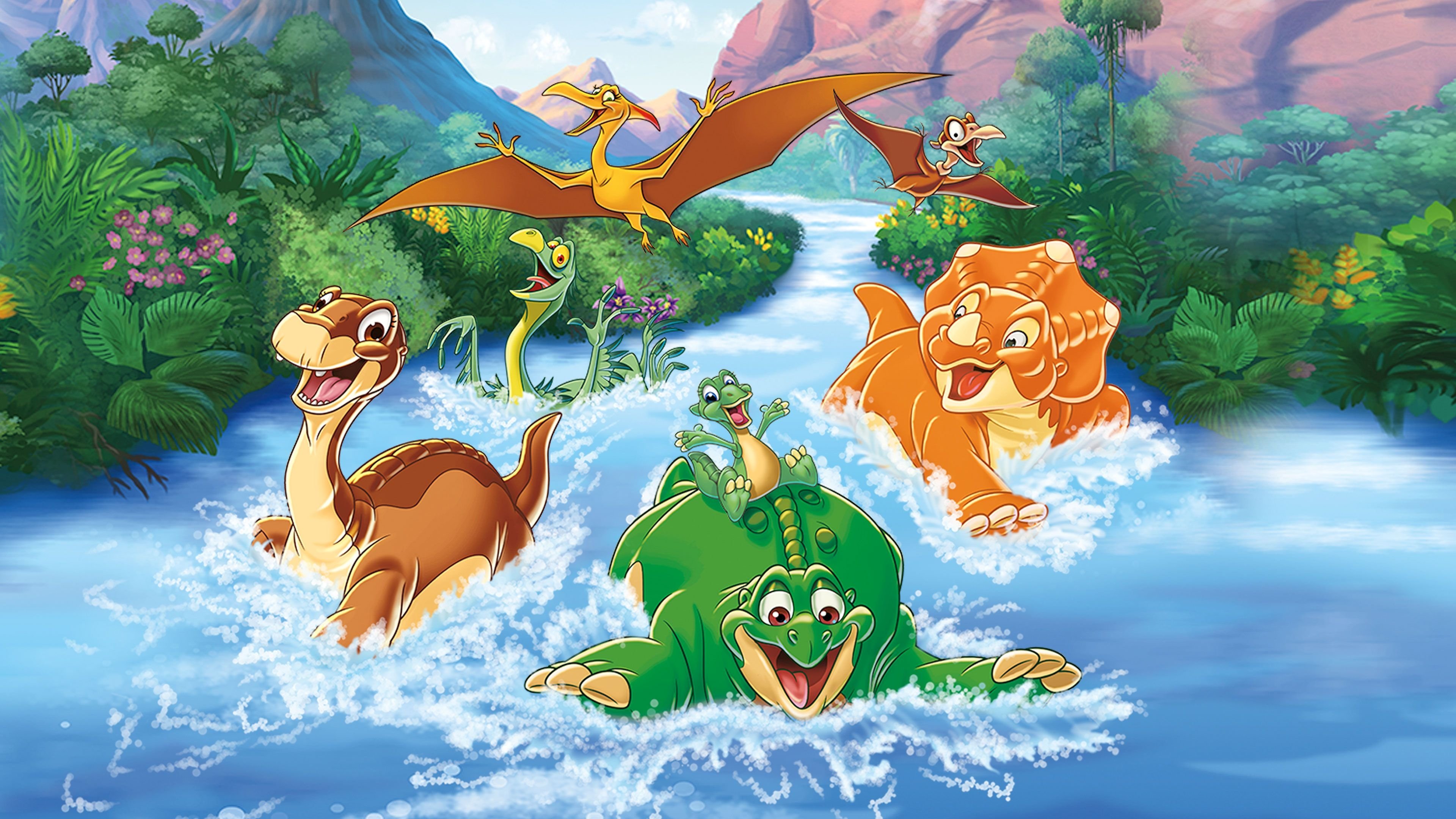 The Land Before Time XIV: Journey of the Brave Background