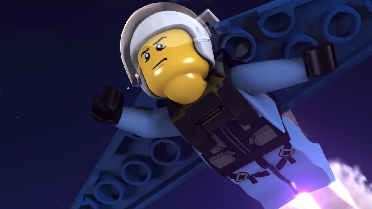 LEGO® City Sky Police and Fire Brigade - Where Ravens Crow Background