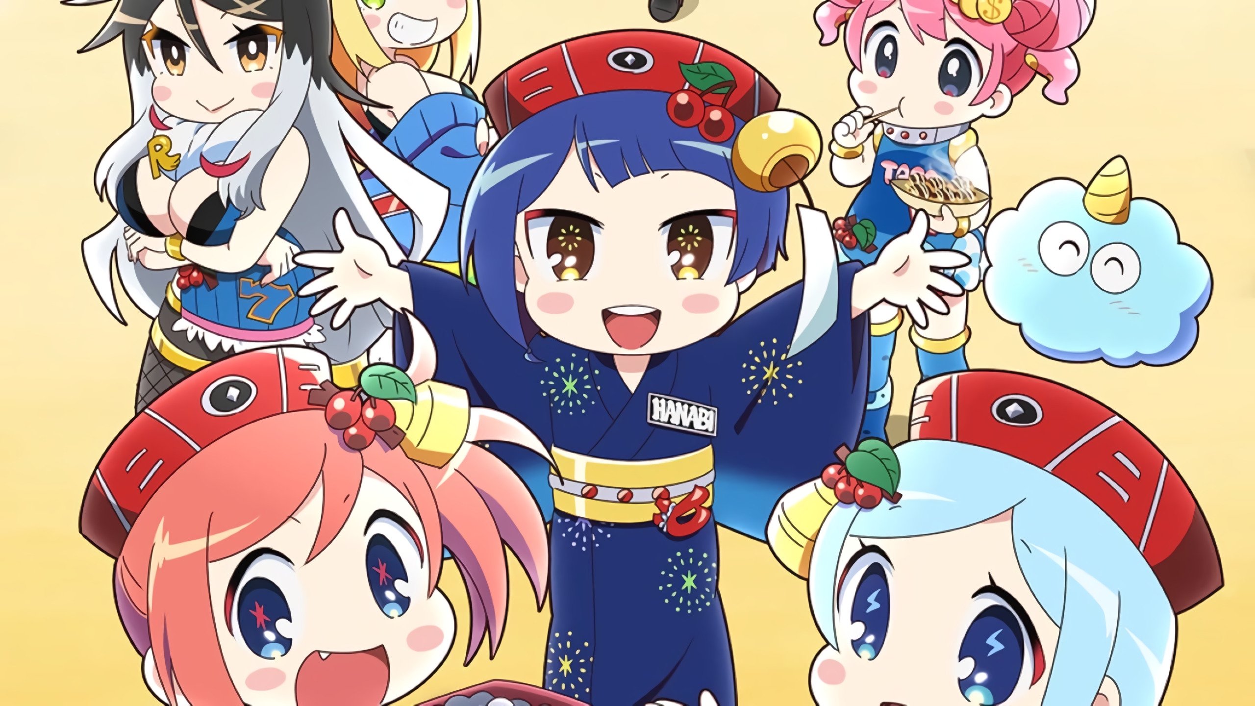 Hanabichan ~The girl who popped out of the game world~ Background