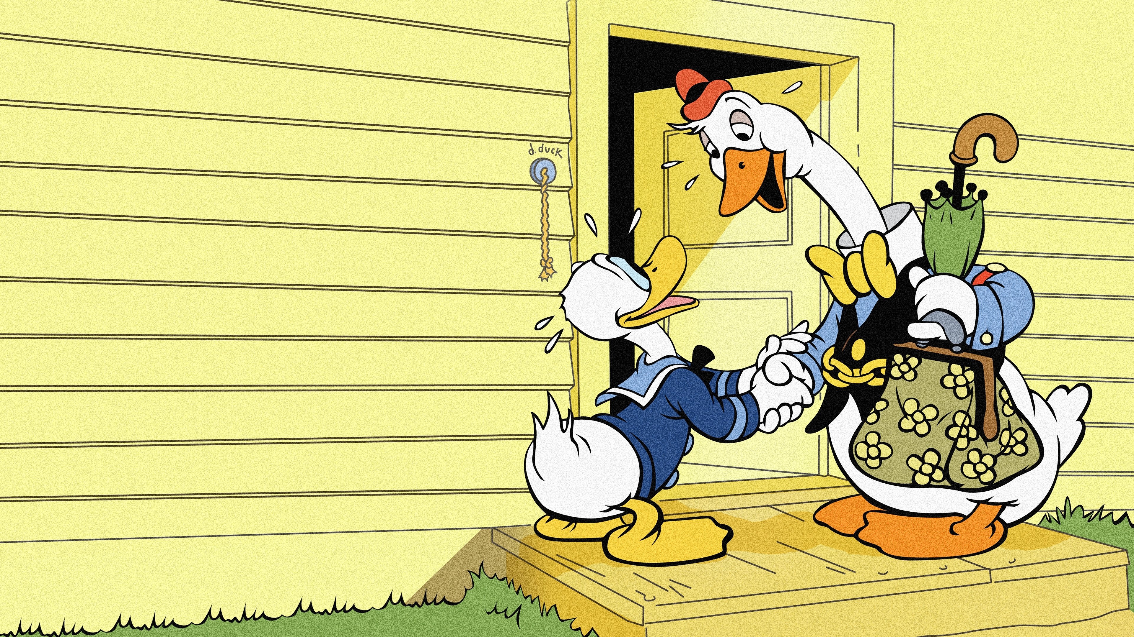 Donald's Cousin Gus Background