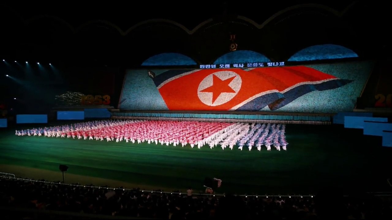 A Postcard from Pyongyang Background