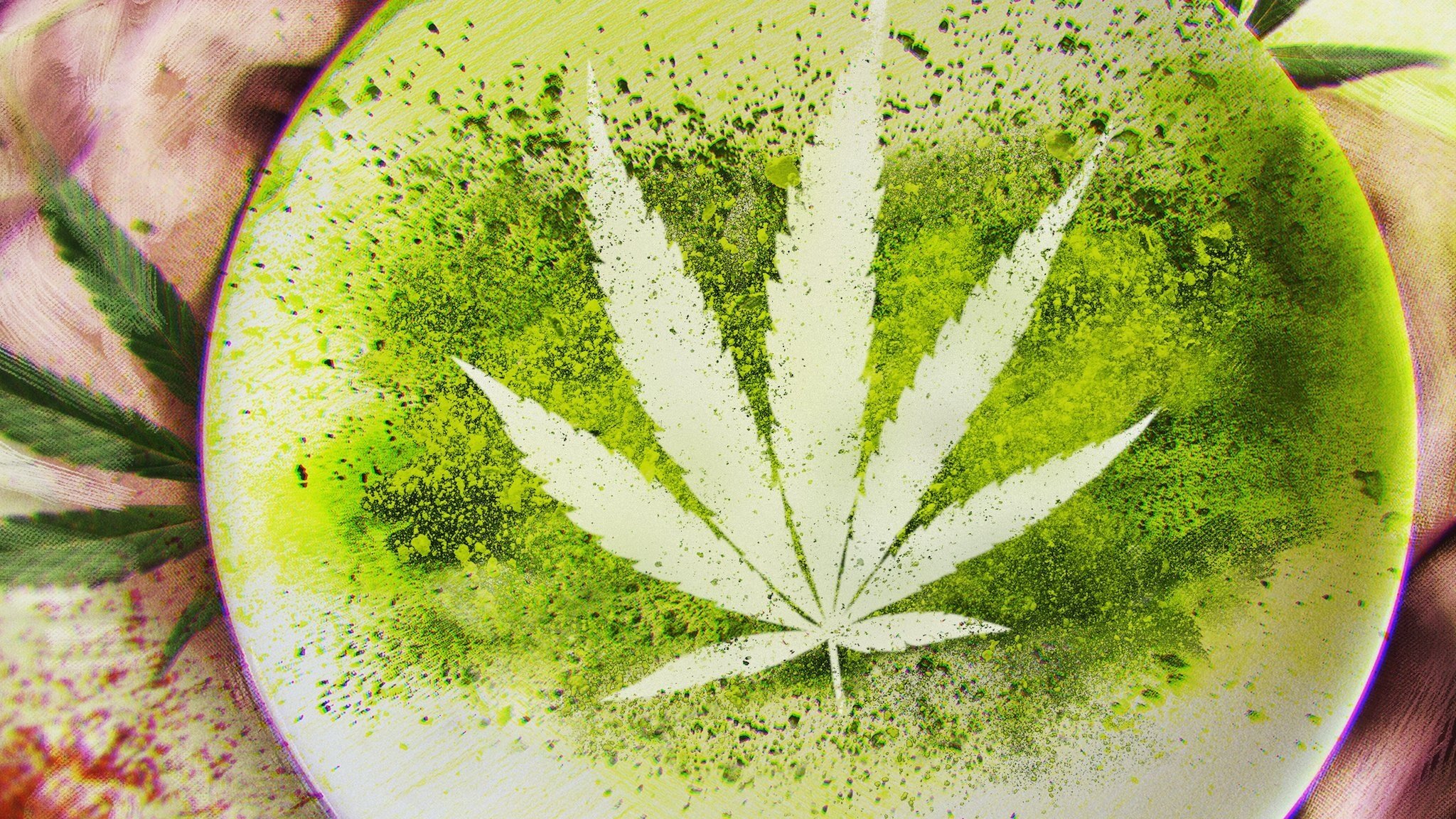 Cooked With Cannabis Background