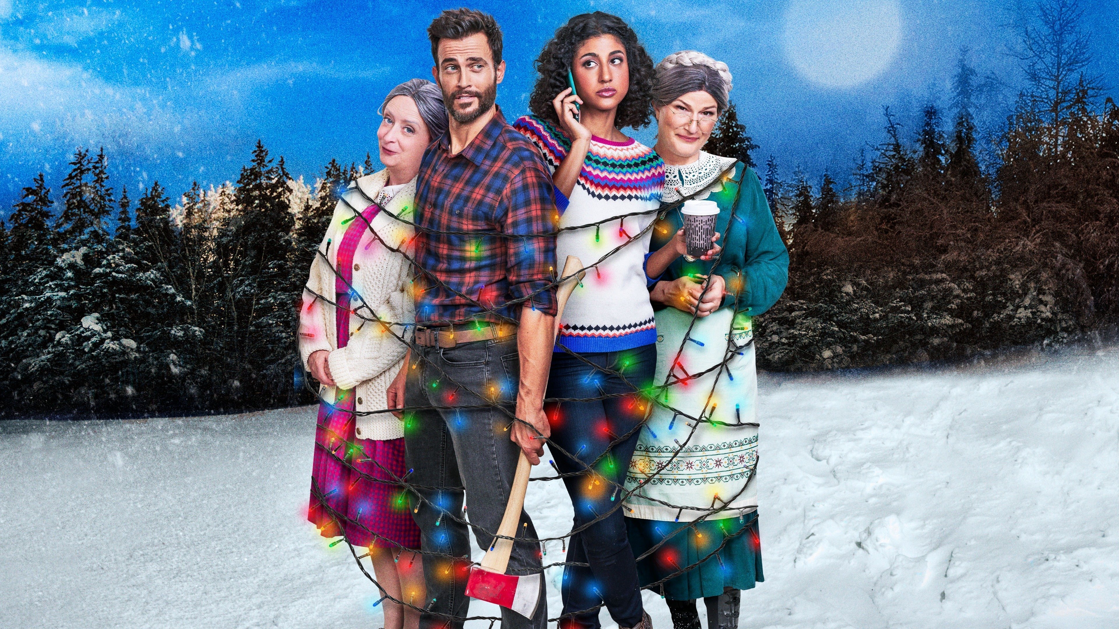 A Clüsterfünke Christmas Background