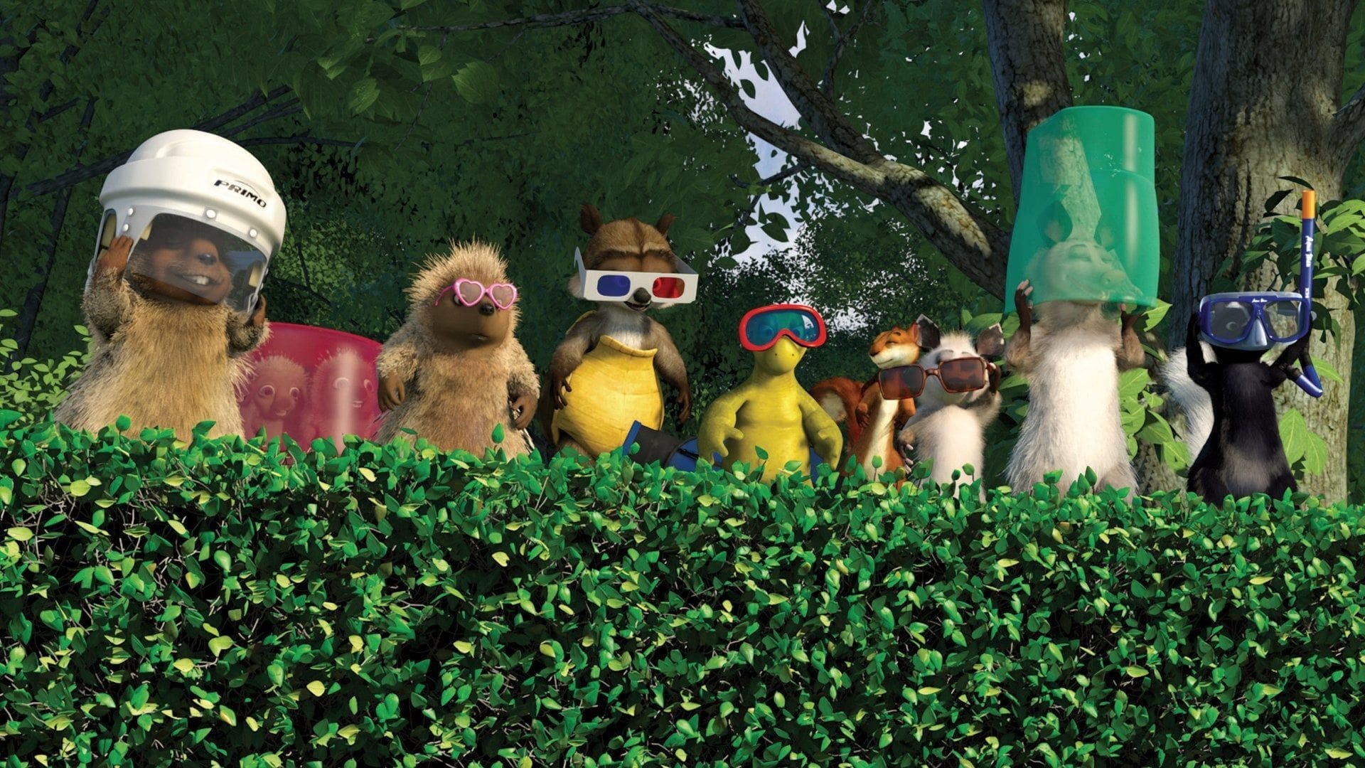 Over the Hedge Background