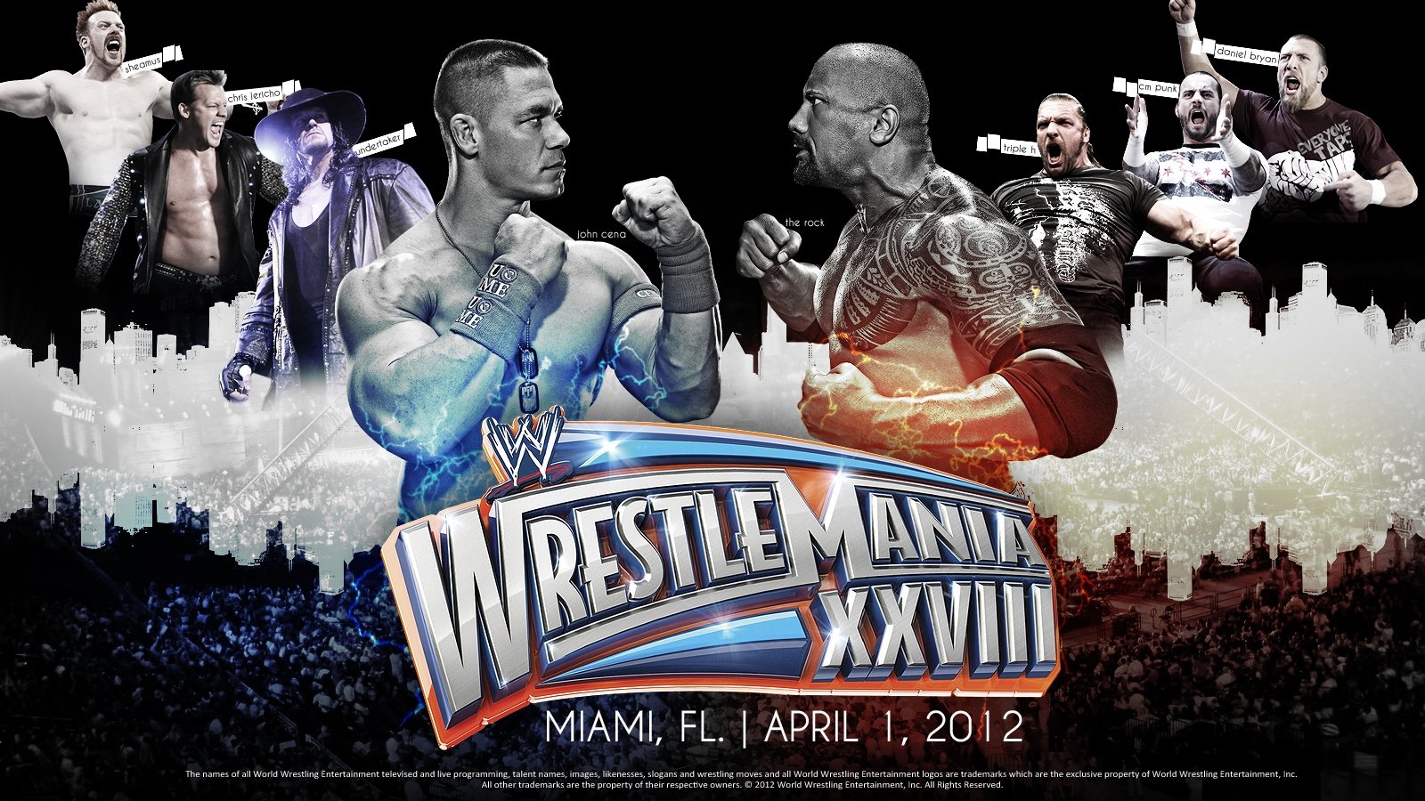 WWE WrestleMania XXVIII Background