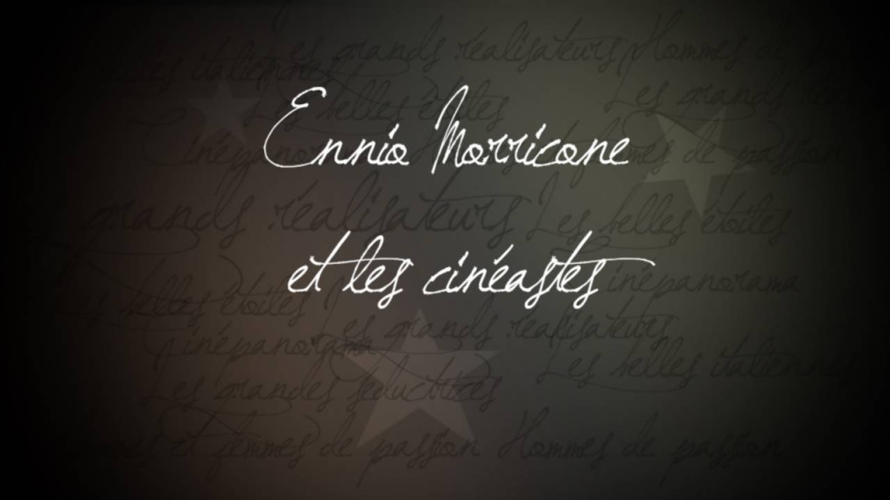 Ennio Morricone et les cinéastes Background
